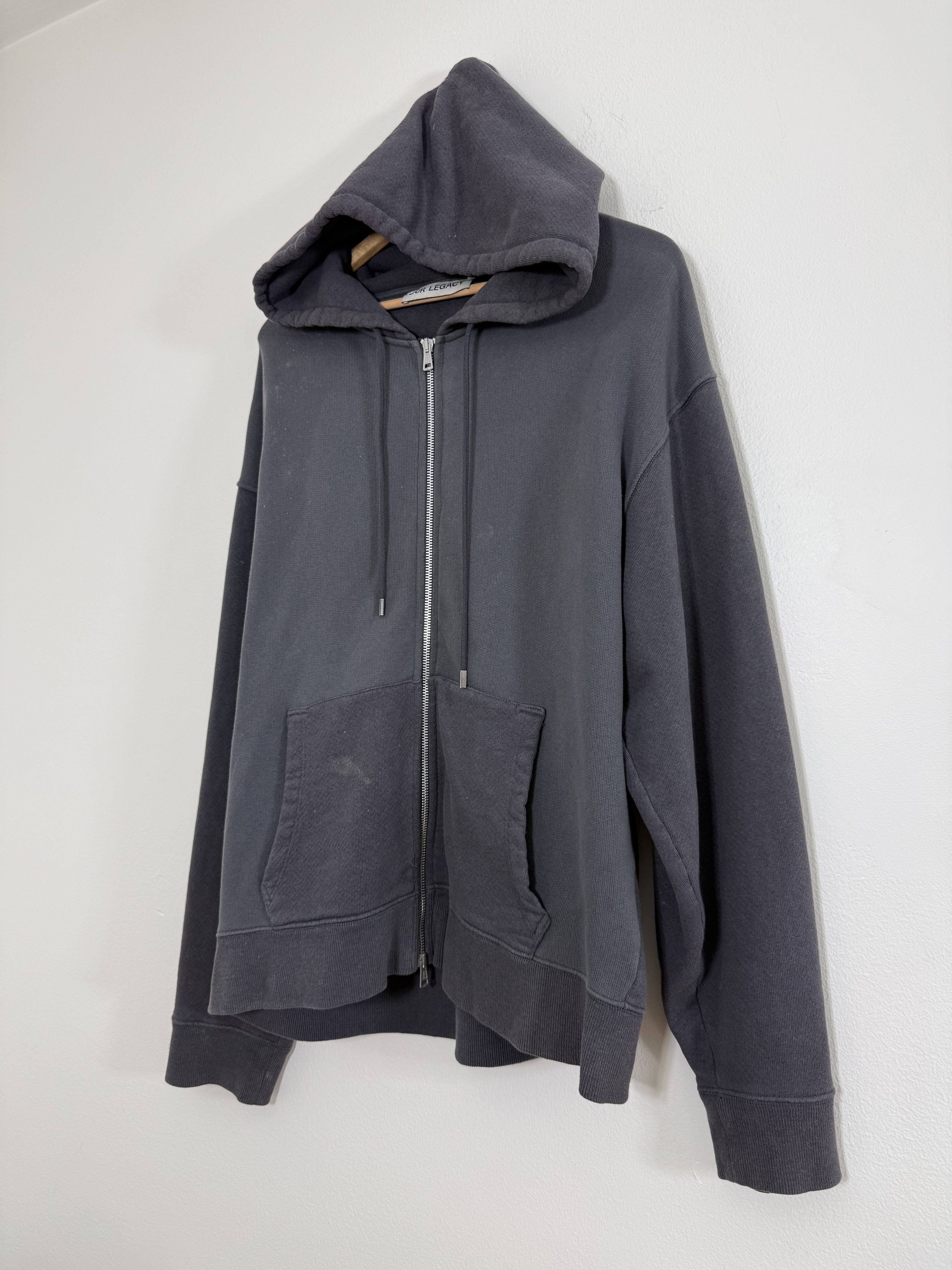 Our Legacy Contrast Dark Gray/Navy Rascal Hoodie Size US L / EU 52-54 / 3 - 2 Thumbnail