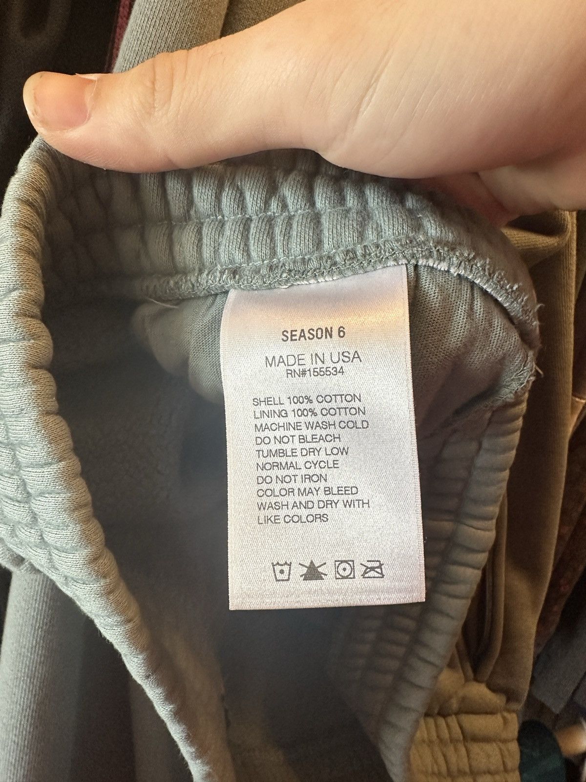 Yeezy Yeezy season glacier sweatpants Size US 36 / EU 52 - 4 Thumbnail
