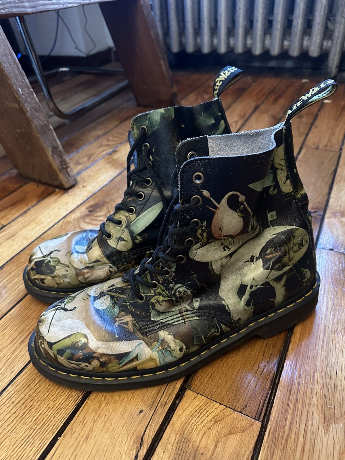 Dr. Martens Dr Martens Bosch heaven hell pascal Garden of earthly artist Size US 14 / EU 47 - 1 Thumbnail