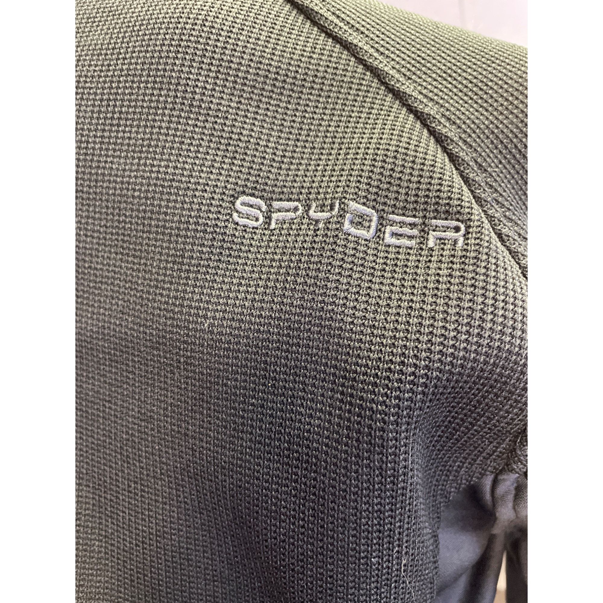 Spyder Spyder Men's Black Half Zip Sweater/ Pull over/Stretch Size Size US M / EU 48-50 / 2 - 4 Thumbnail