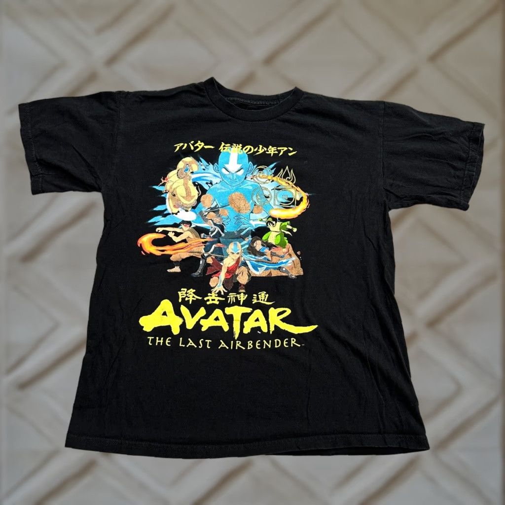 Nickelodeon VINTAGE Nickelodeon Graphic T-Shirt Unisex Medium Avatar The Last Airbender Cotton Tee Size M / US 6-8 / IT 42-44 - 1 Thumbnail