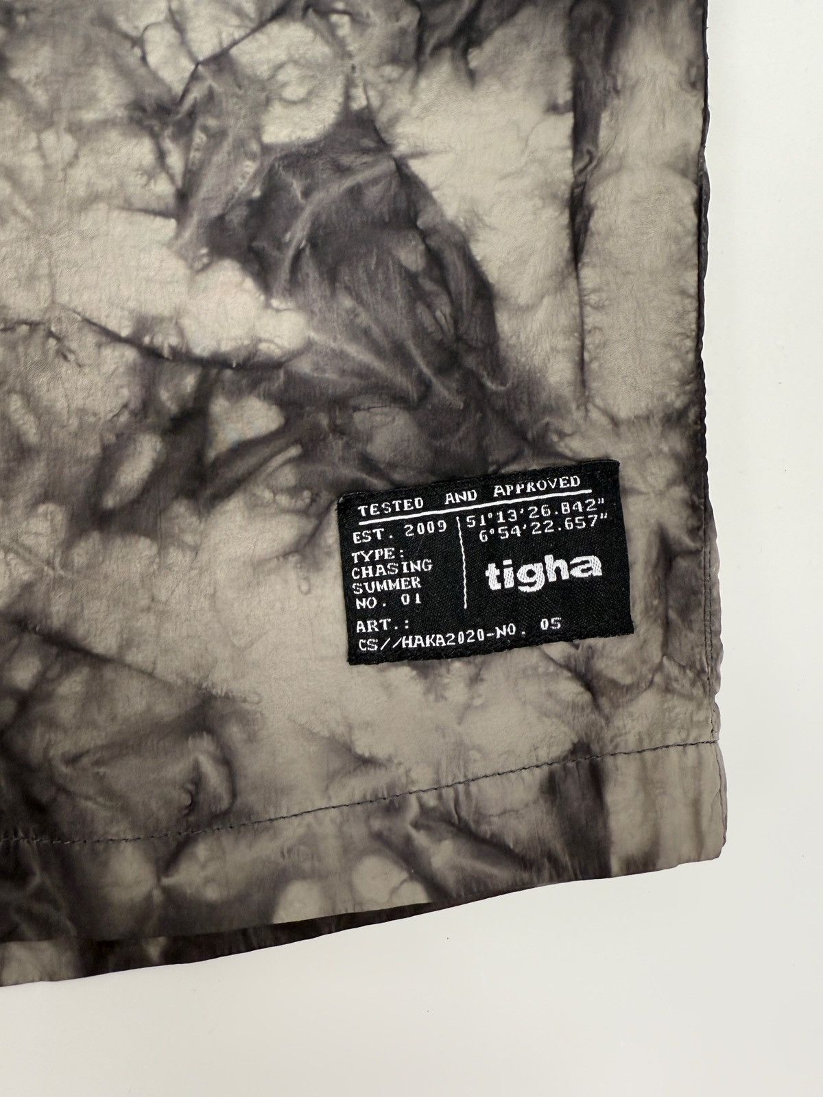 tigha Tigha Garment Dyed Nylon Swim Shorts M Size US 31 - 2 Thumbnail