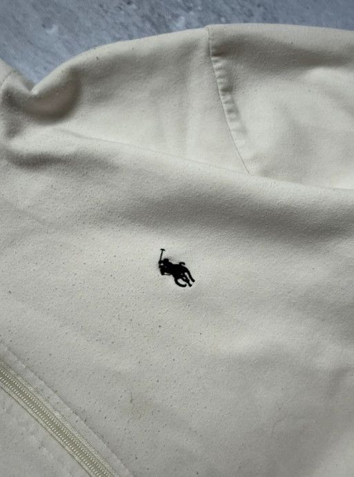 Ralph Lauren Polo Ralph Lauren Bluza z kapturem Zip Hoodie Kremowa Biała Size US S / EU 44-46 / 1 - 3 Thumbnail