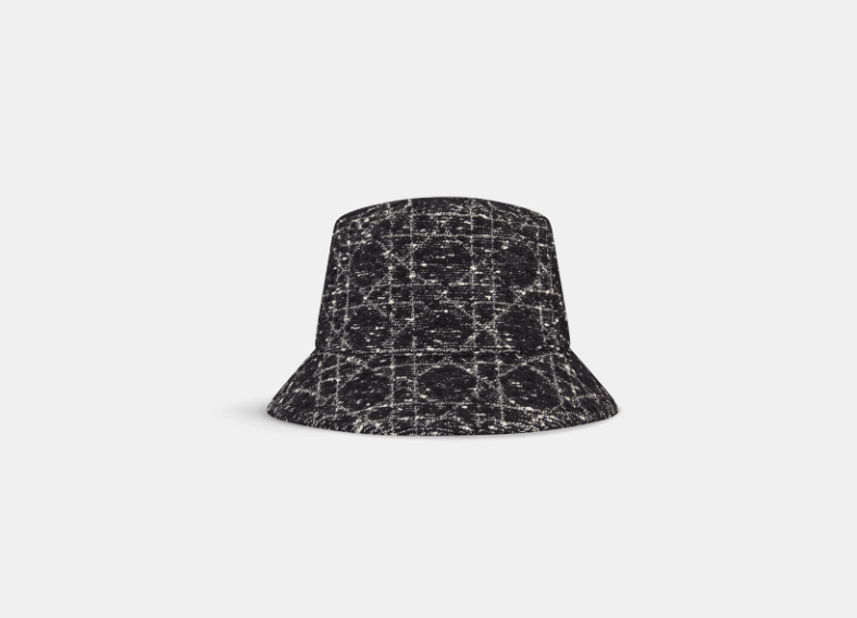 Dior o1w1db11125 42TTC9 Size: OS / Hat / Cap in Black/White Size ONE SIZE - 1 Thumbnail