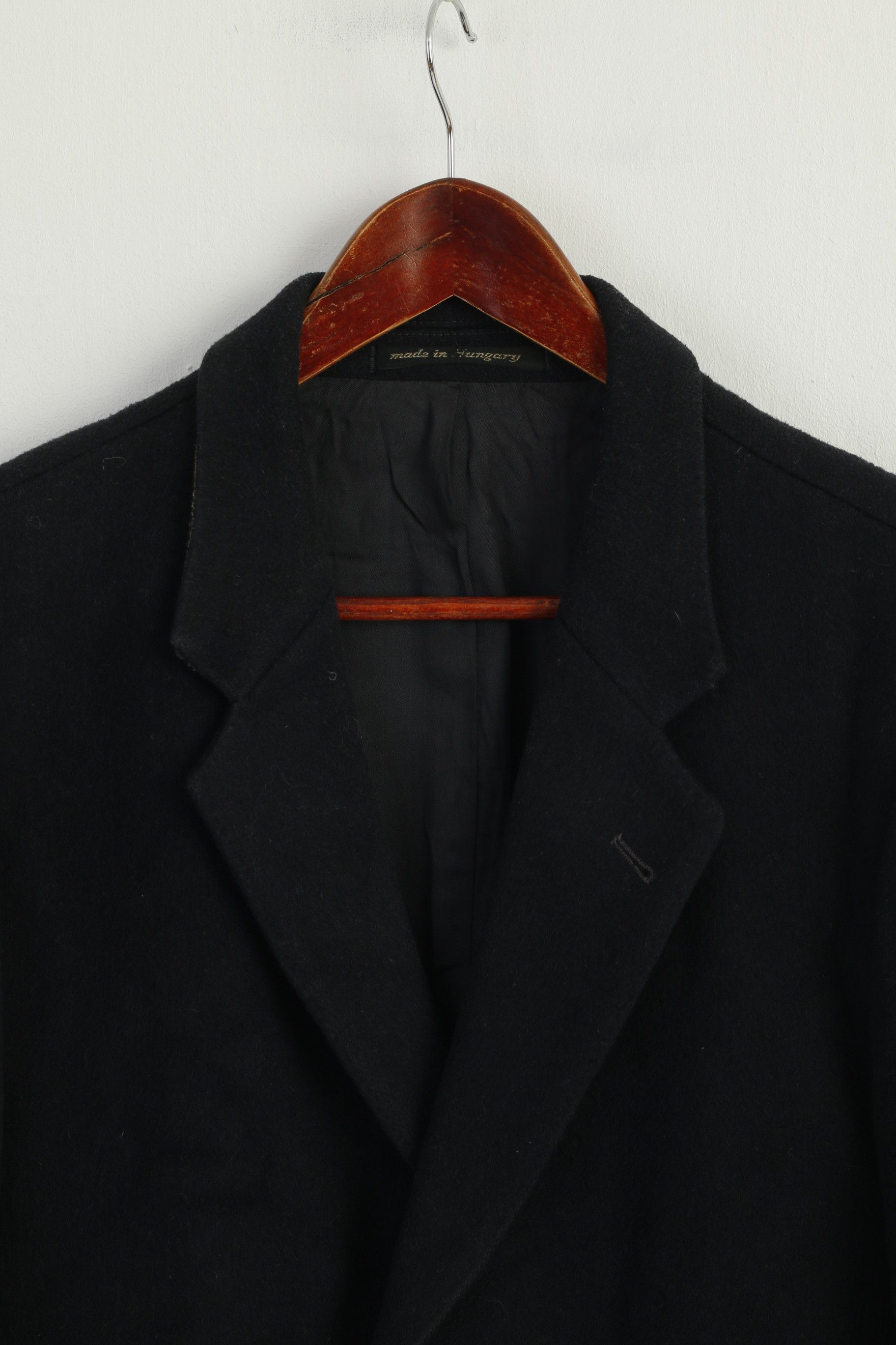 Burton Burton Men M Coat Black Wool Cashmere Blend 2828 Size US M / EU 48-50 / 2 - 3 Thumbnail