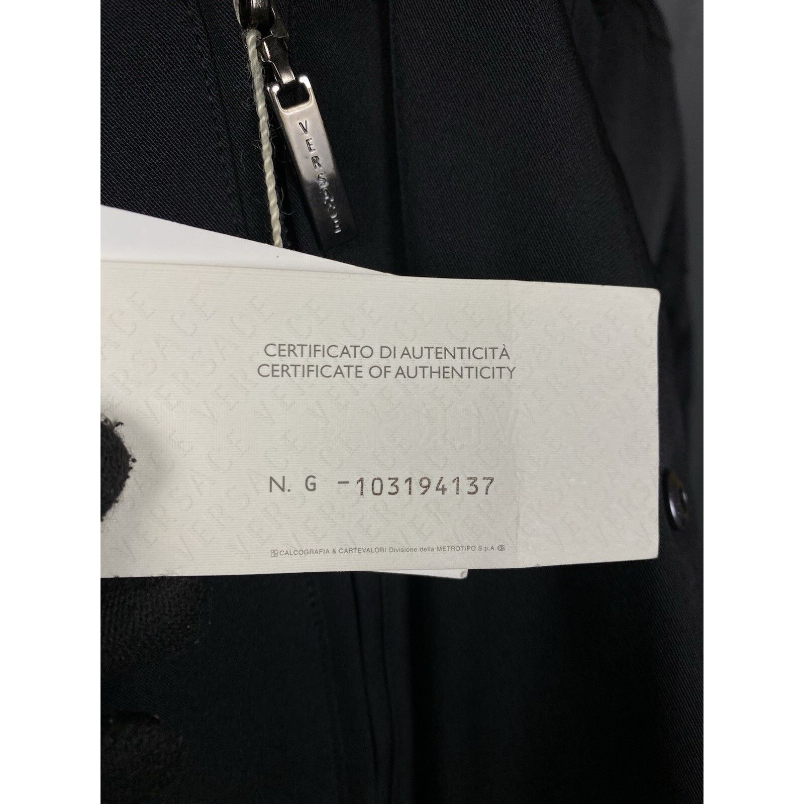 Versace NWT Versace Collection Vintage Men's Black Motorcycle Utilit Size US M / EU 48-50 / 2 - 10 Thumbnail