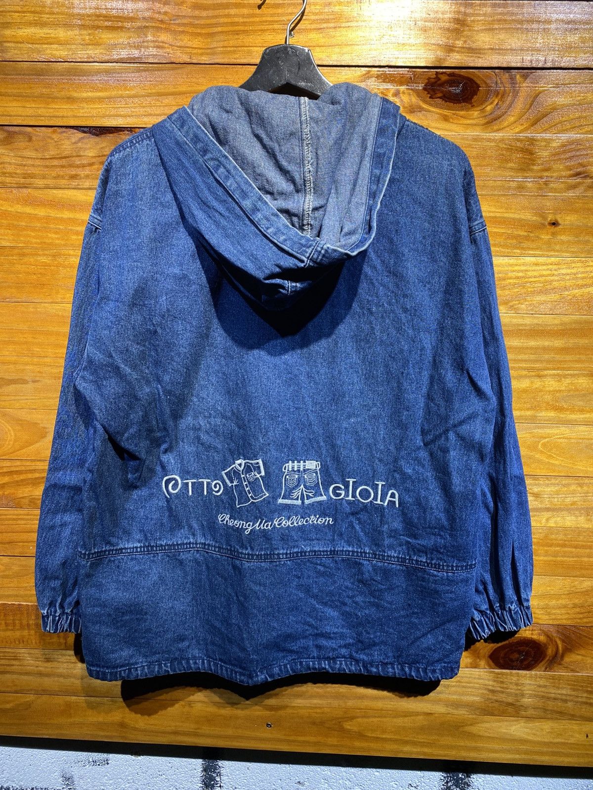 Vintage Vintage Otto Gioia Denim Hooded Jacket Cheong Ma Collection Size US M / EU 48-50 / 2 - 7 Thumbnail