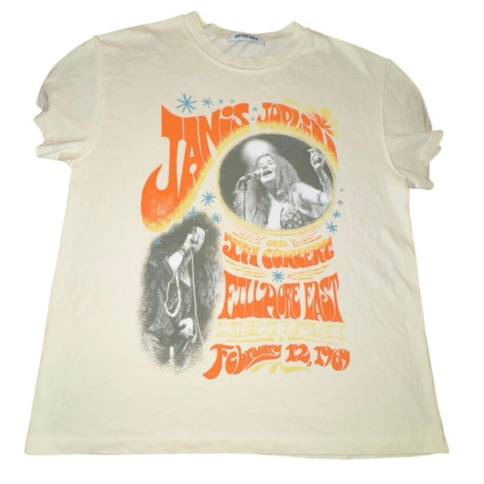 Daydreamer DAYDREAMER Janis Joplin in Concert Reverse Tour Tee Size S Size S / US 4 / IT 40 - 9 Thumbnail