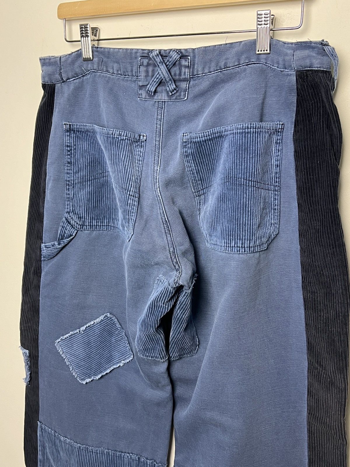 Giorgio Armani armani patchwork jumbo cord double knee pants kapital visvim Size US 32 / EU 48 - 15 Thumbnail