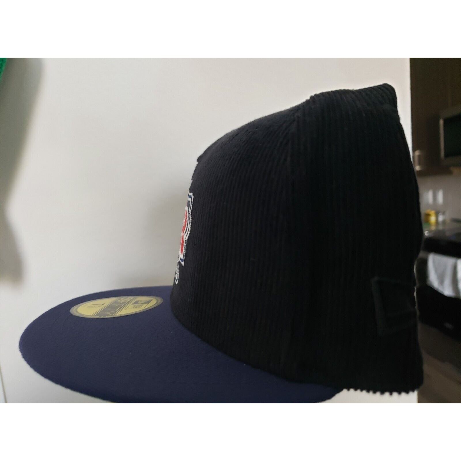 New Era Texas Rangers Hat Cap Corduroy 40th Ann 5950 7 5/8 New Era Size ONE SIZE - 4 Thumbnail