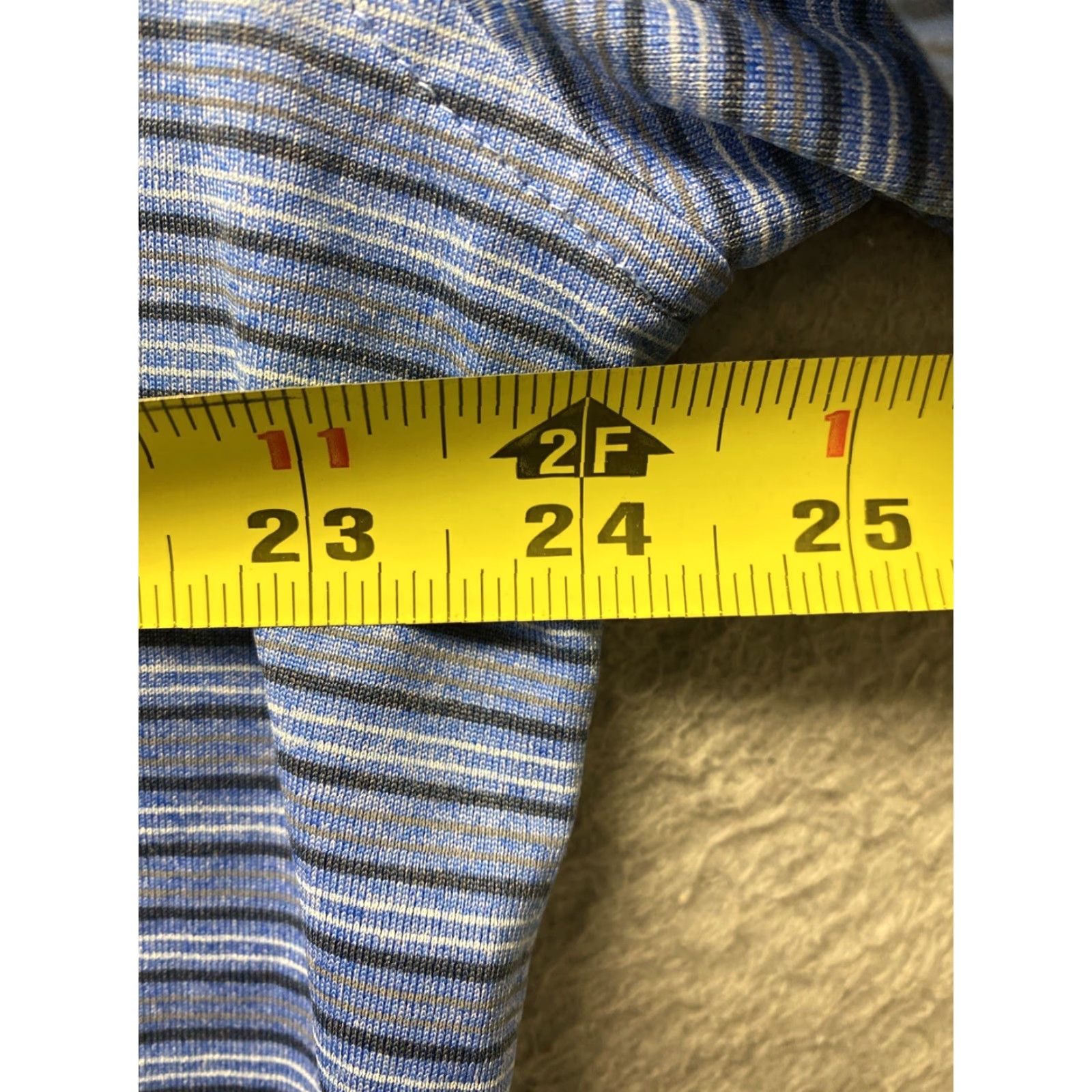 Vintage Norman Shirt Men XL Striped Polyester Golf Tasso Elba Polo/60-39 Size US XL / EU 56 / 4 - 5 Thumbnail
