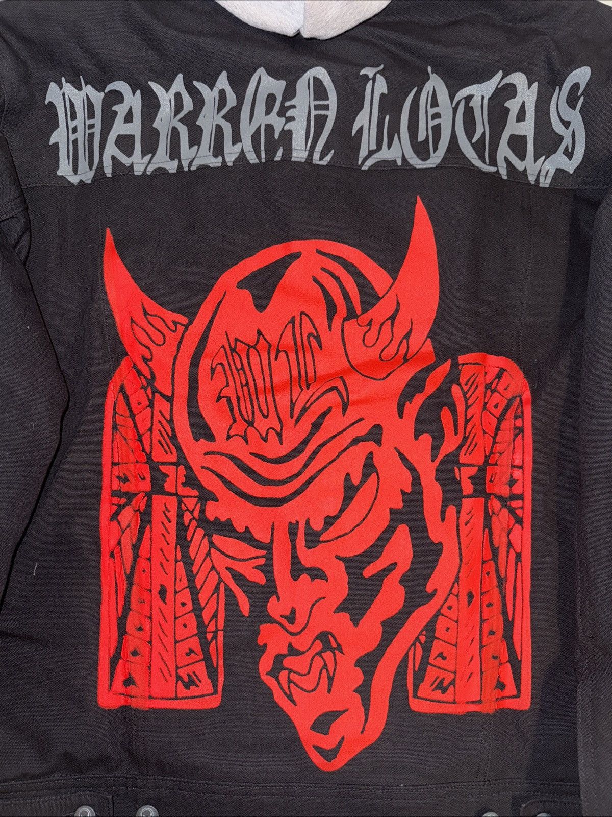 Warren Lotas Warren Lotas Demon Hooded Trucker Jacket NWT Size Large Size US L / EU 52-54 / 3 - 10 Thumbnail