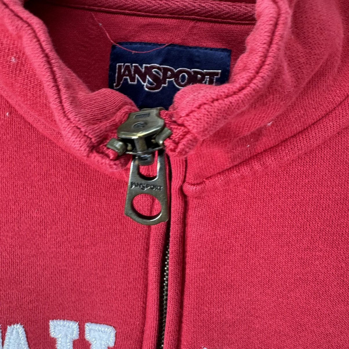 Jansport ☀️UTAH UTES NFL HALF ZIP SWEATSHIRT CREWNECK Size US XL / EU 56 / 4 - 7 Thumbnail