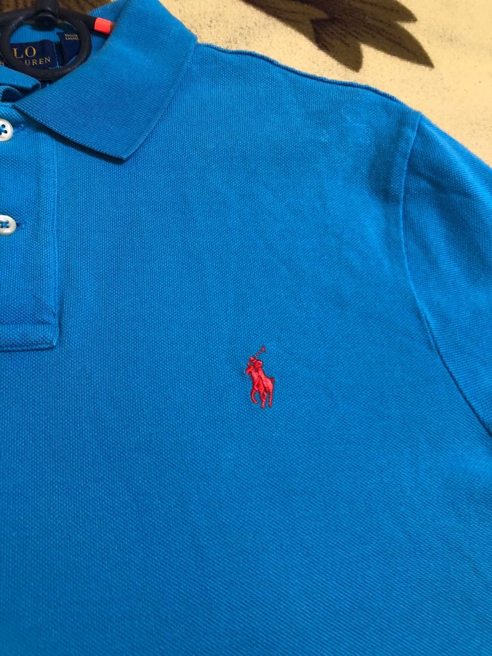 Polo Ralph Lauren Polo by Ralph Lauren Mens Blue Stretch Short Sleeve Polo Size US L / EU 52-54 / 3 - 6 Thumbnail