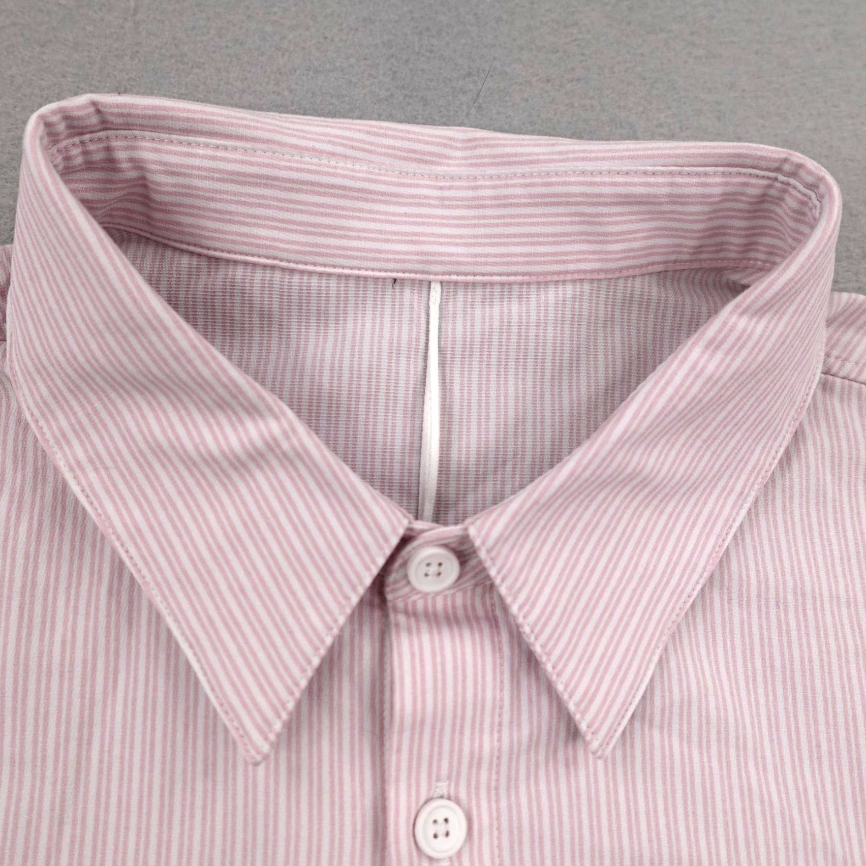 Lululemon Lululemon Shirt Button-Up Long Sleeve Men Large Pink Striped Performance Breathable Casual Workwear Mens Size US M / EU 48-50 / 2 - 2 Thumbnail