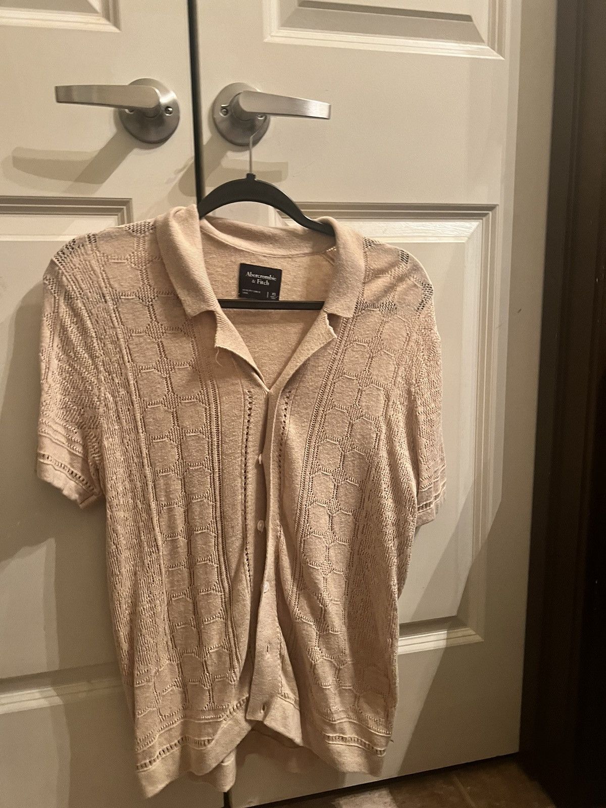 Abercrombie & Fitch Tan Abercrombie Button Up (xs) Size US XS / EU 42 / 0 - 1 Thumbnail