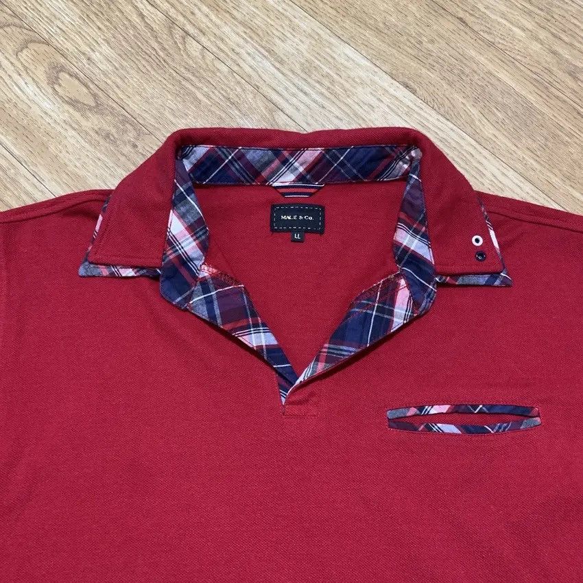 If Six Was Nine × Japanese Brand × Le Grande Bleu (L.G.B.) 2000s Male & Co Layered Vkei Lgb Gothic Y2K Punk Polo Shirt Size US L / EU 52-54 / 3 - 3 Thumbnail