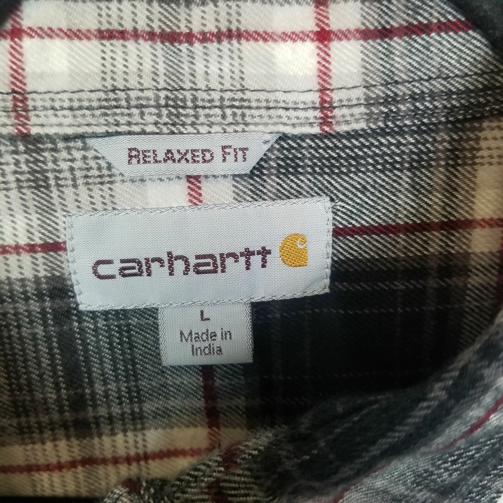 Carhartt Carhartt Mens Trumbull Midweight Flannel Shirt Plaid L Gorp Size US L / EU 52-54 / 3 - 7 Thumbnail