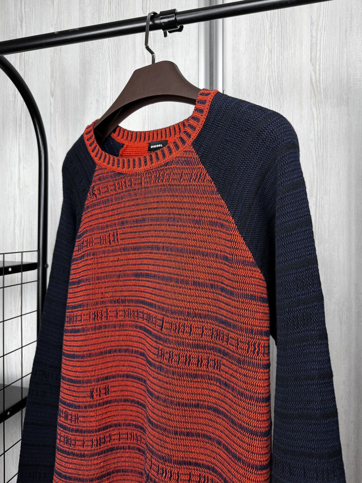 Diesel Diesel vintage avant garde opium k-jacky pullover sweater XL Size US XL / EU 56 / 4 - 4 Thumbnail