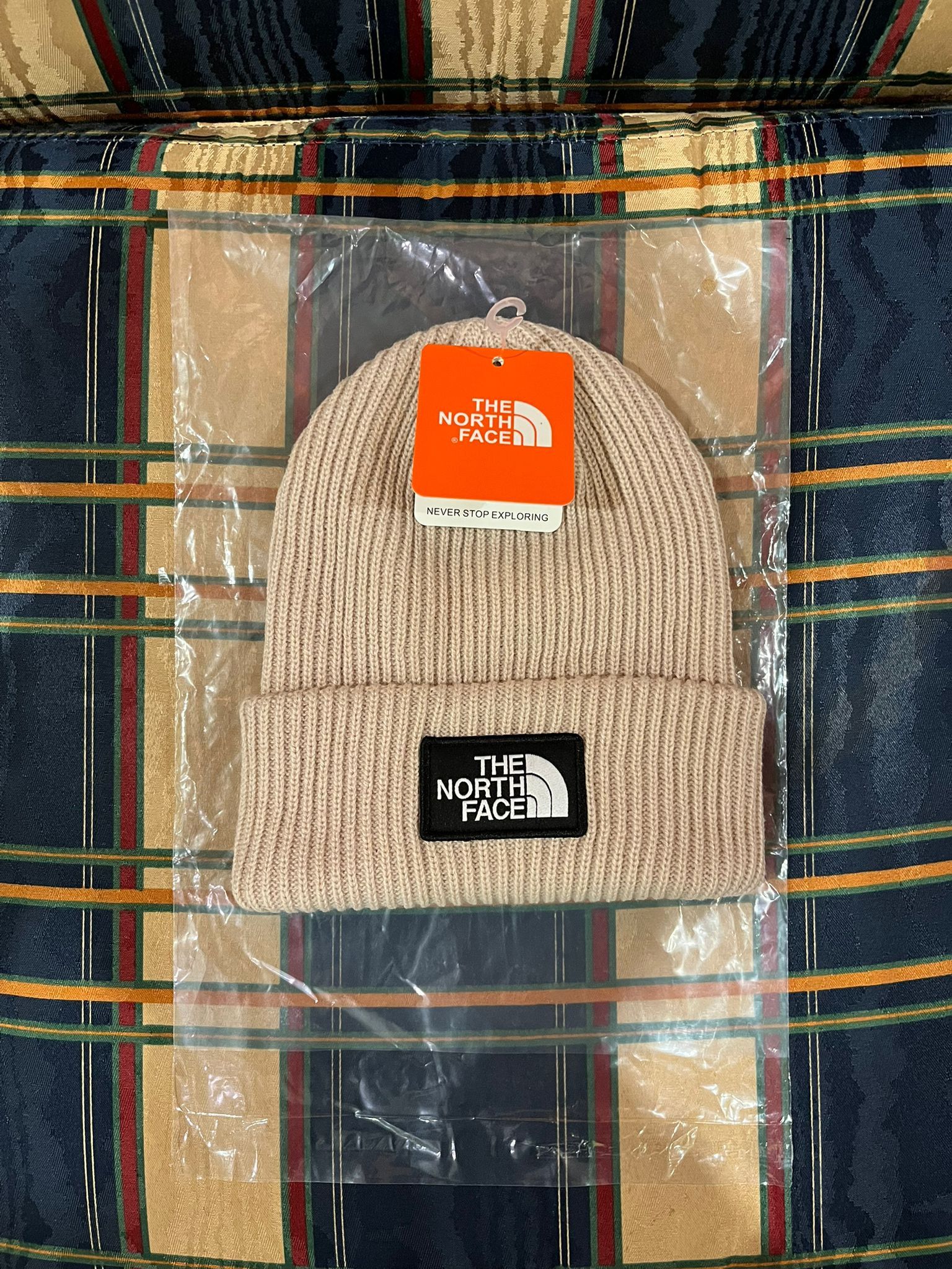 The North Face Beige The North Face Hat Size ONE SIZE - 1 Thumbnail