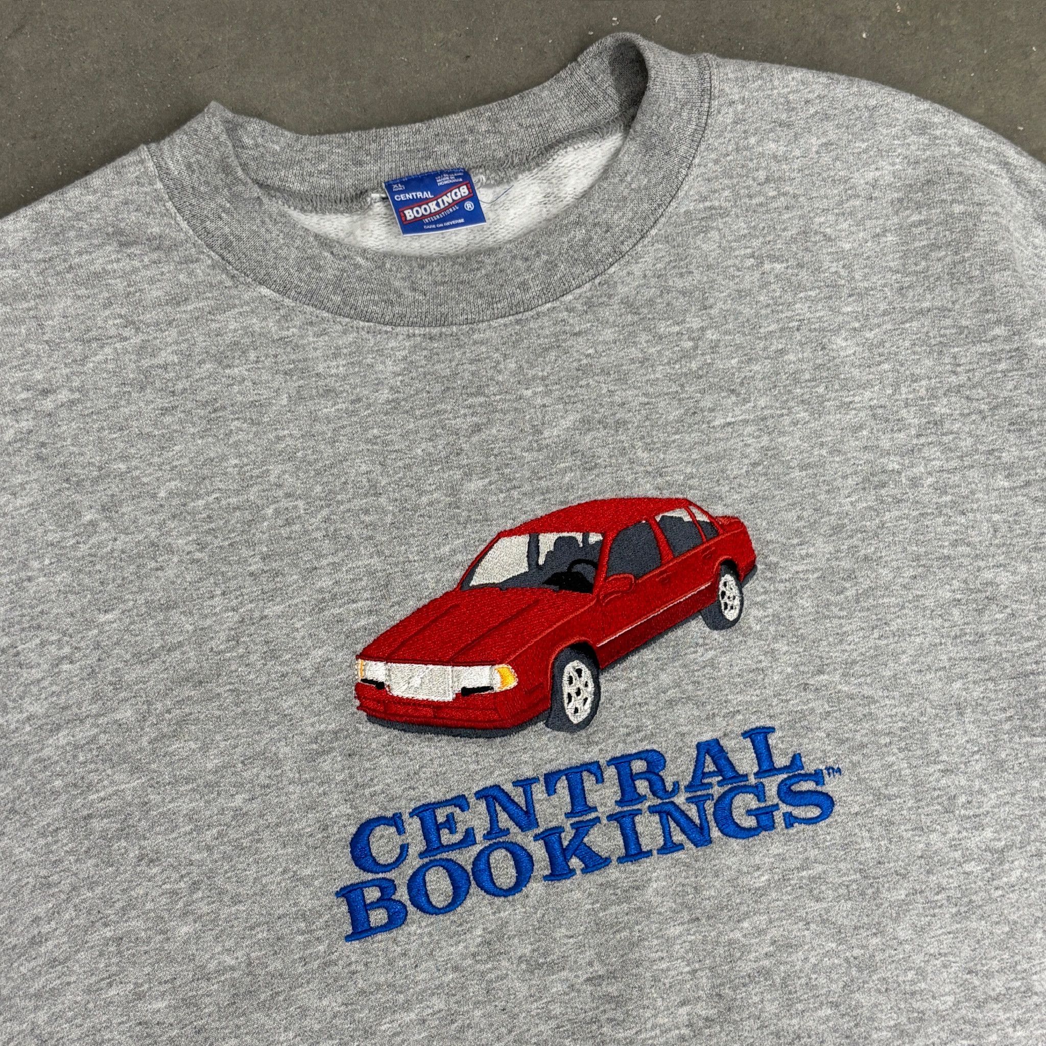 Other Central Bookings Car Club Embroidered Crewneck Sweatshirt Size US XL / EU 56 / 4 - 2 Thumbnail
