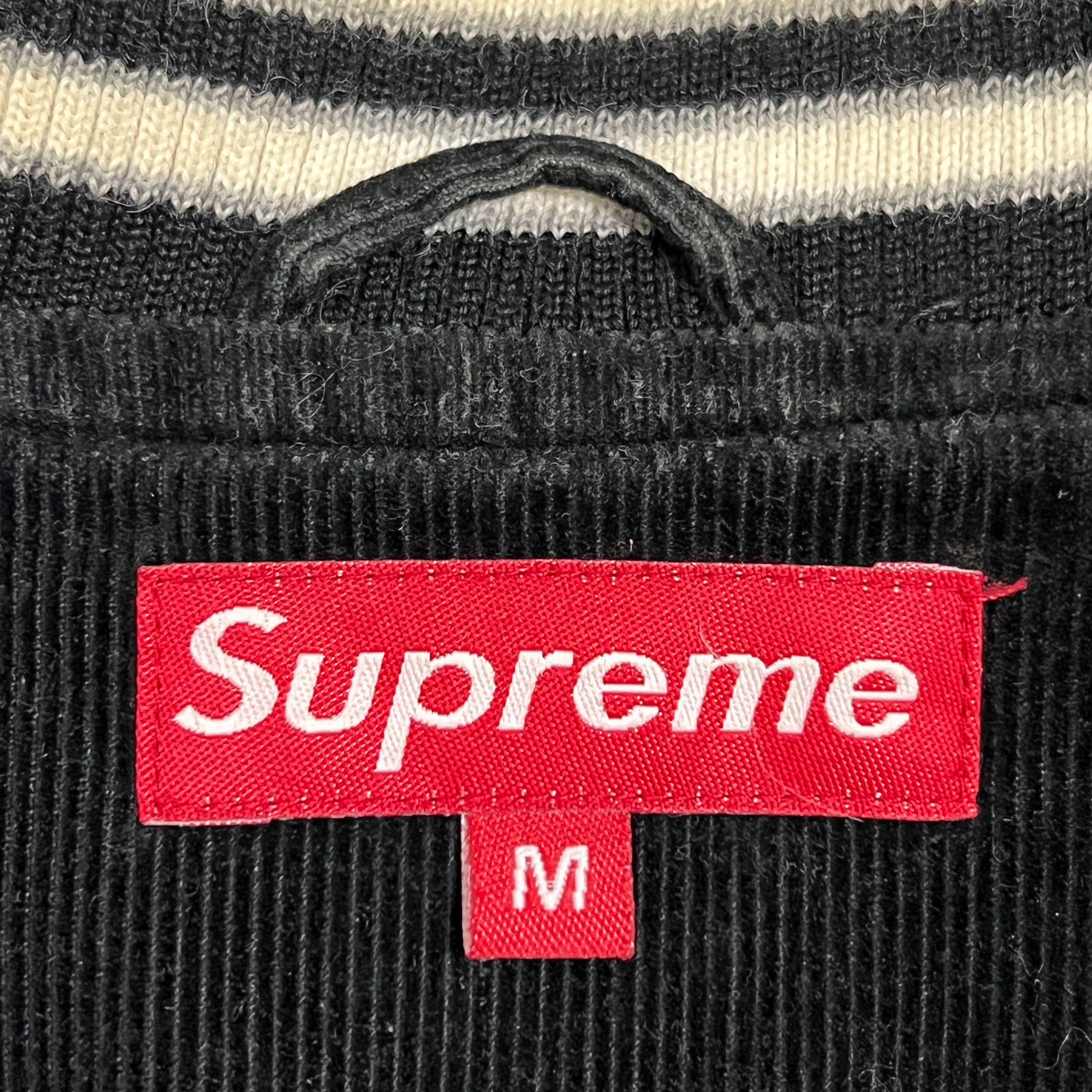 Supreme Supreme AW08 World Famous Corduroy Varsity Jacket Black Size US M / EU 48-50 / 2 - 9 Thumbnail