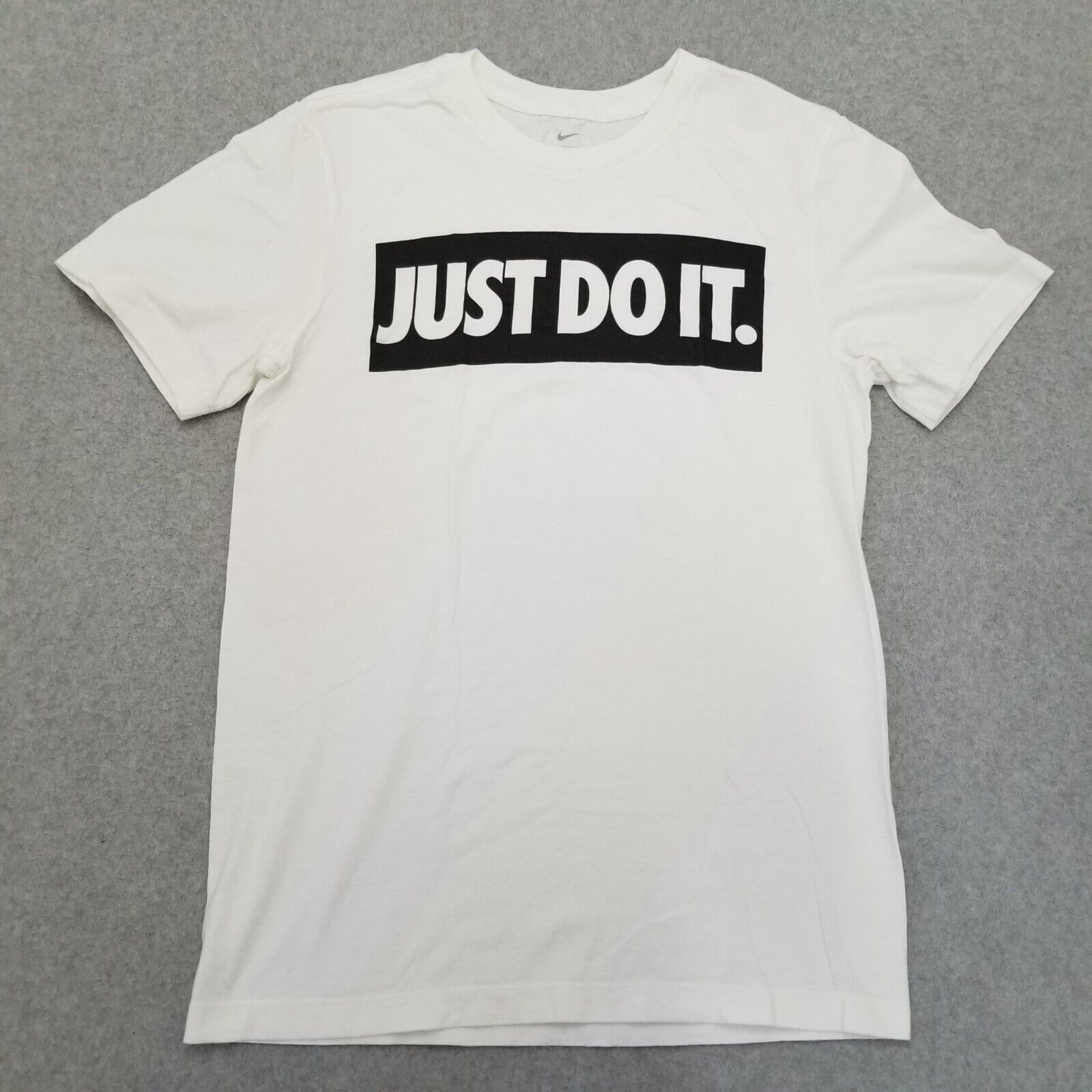 Nike Nike Shirt Mens Small Short Sleeve Crew Neck Just Do It Size US S / EU 44-46 / 1 - 1 Thumbnail