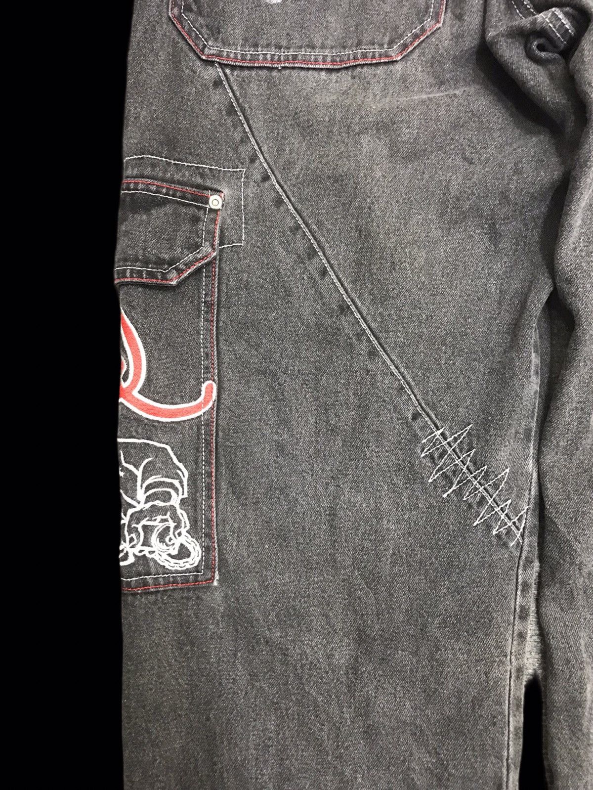Other 💥BAGGY💥DACK DIVE COOL DESIGN BAGGY MILD DENIM F376 Size US 37 - 15 Thumbnail