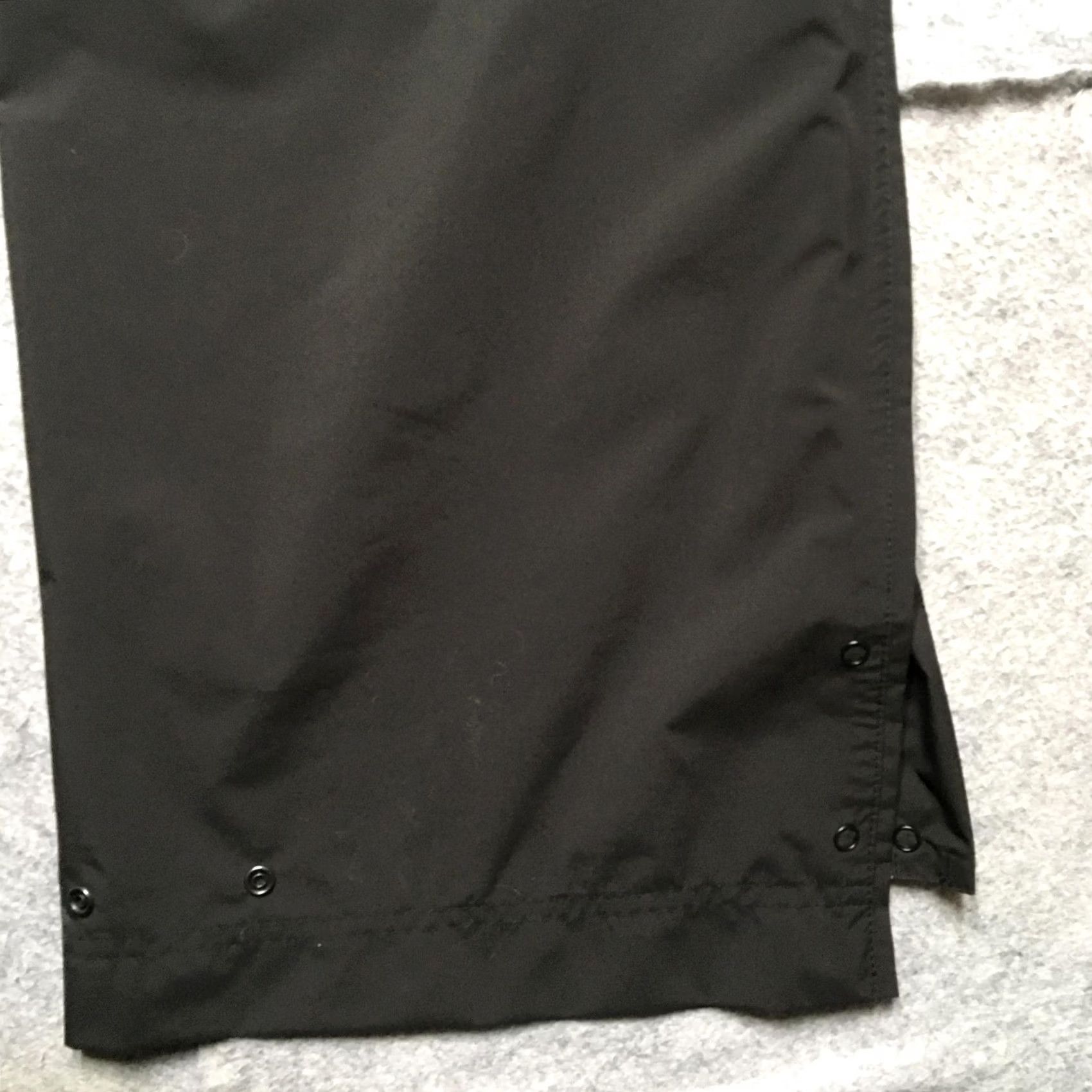Vintage Zero Restriction Pants Mens XL Black Waterproof Golf Rain Wind Shell Rainwear Size US 36 / EU 52 - 7 Thumbnail