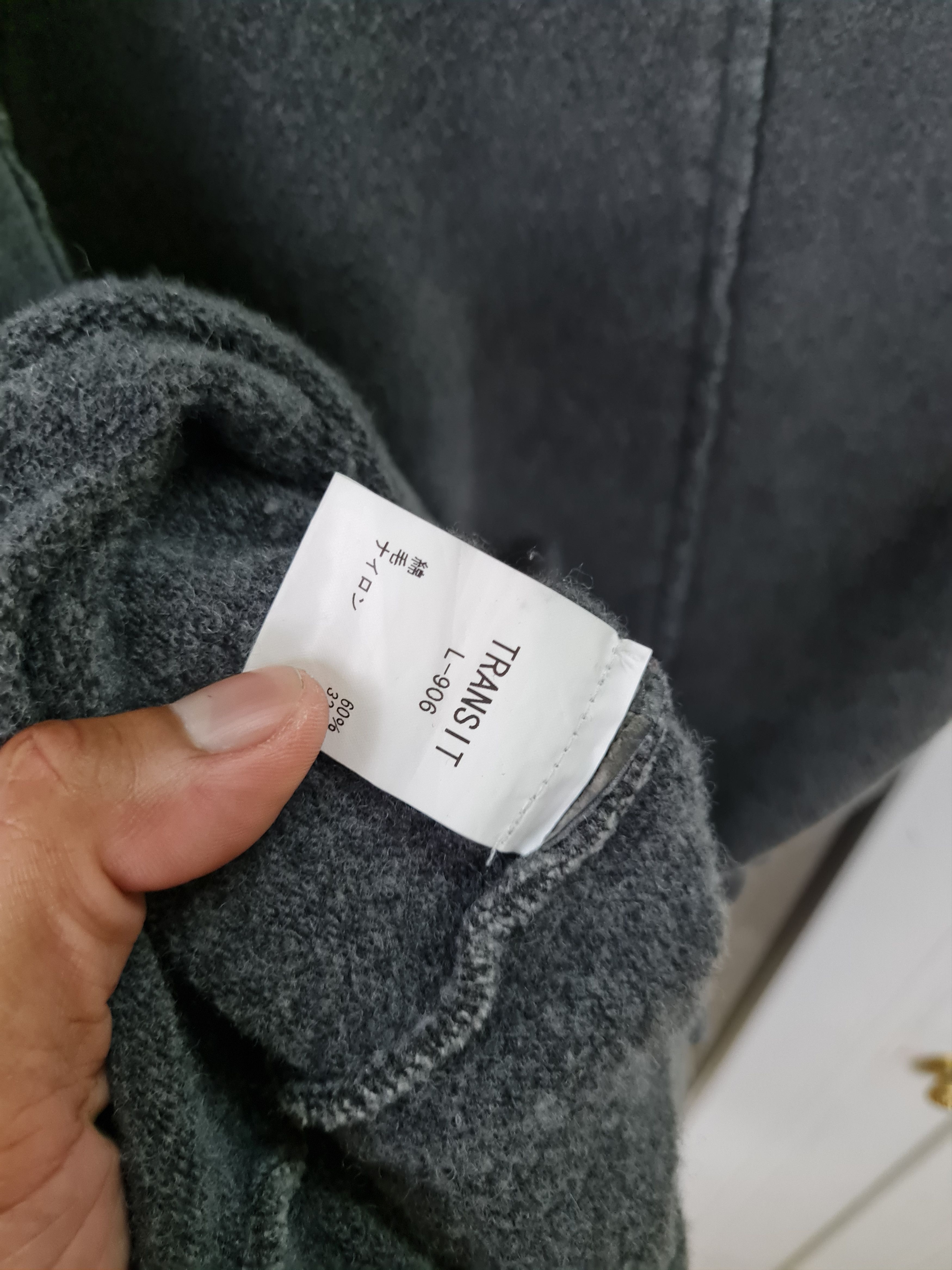 Transit ✅️Transit Long Sweater Zipper Jacket Size US L / EU 52-54 / 3 - 8 Thumbnail