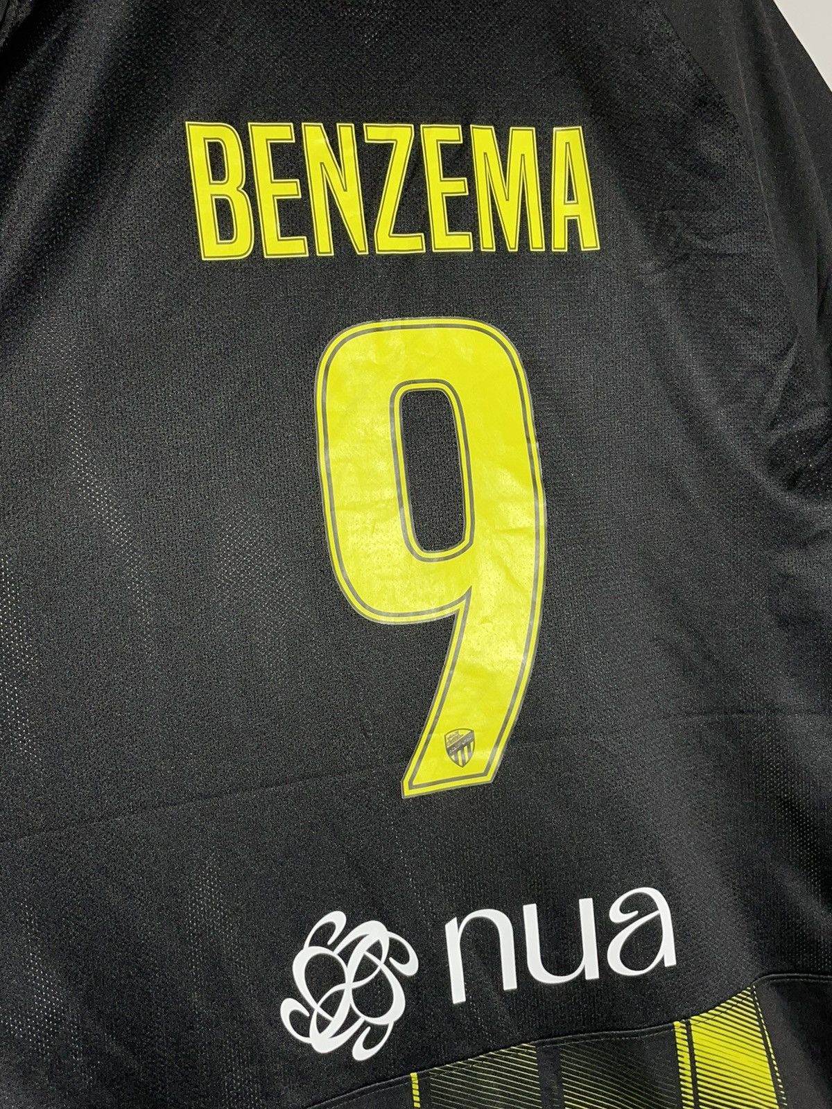Nike #9 Benzema Al-Ittihad Nike 2023/24 Away NWT Football Shirt Size US XXL / EU 58 / 5 - 10 Thumbnail