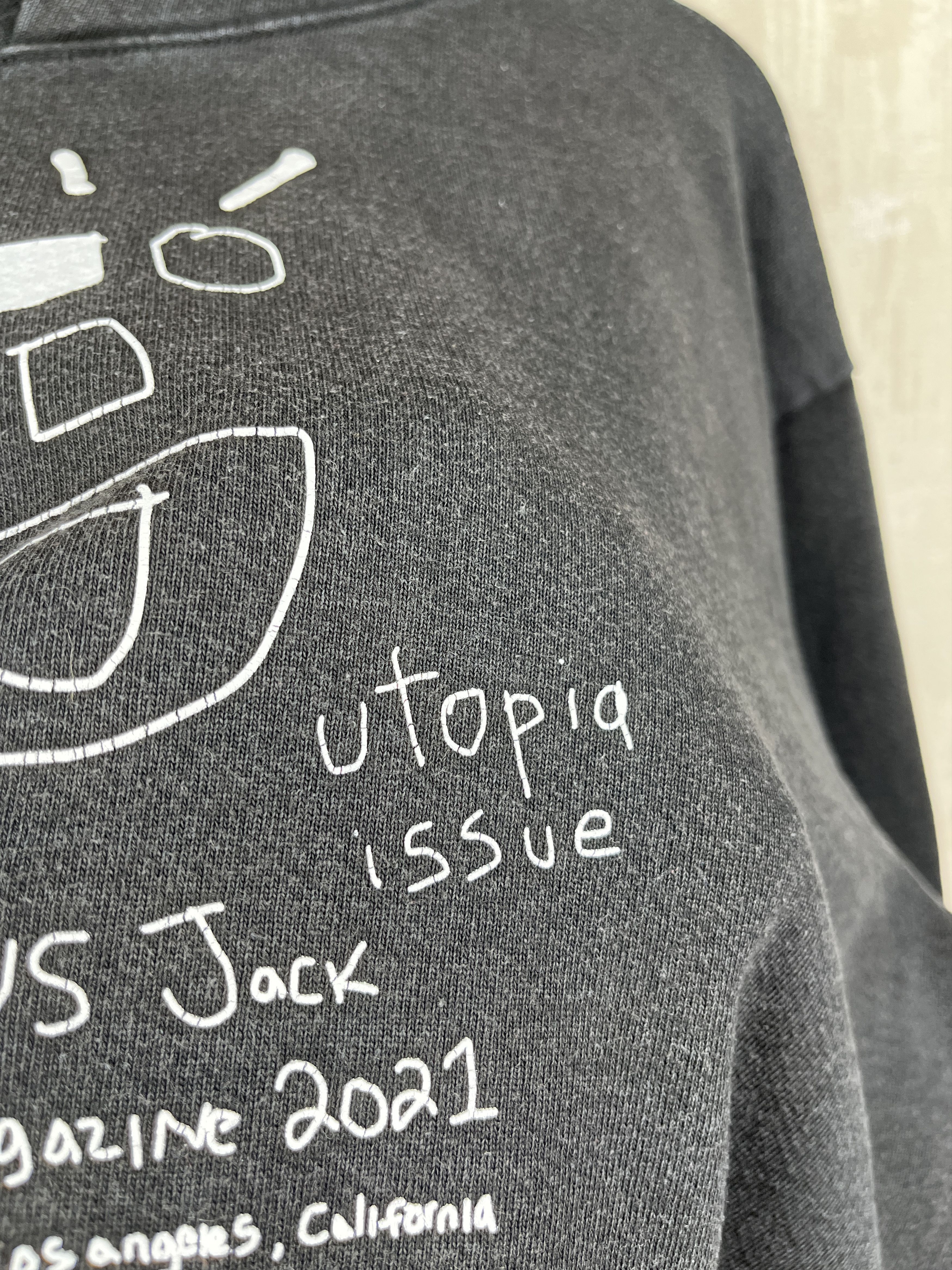 Travis Scott Travis Scott Cactus Jack iD Magazine Utopia Issue Hoodie Size US L / EU 52-54 / 3 - 8 Thumbnail