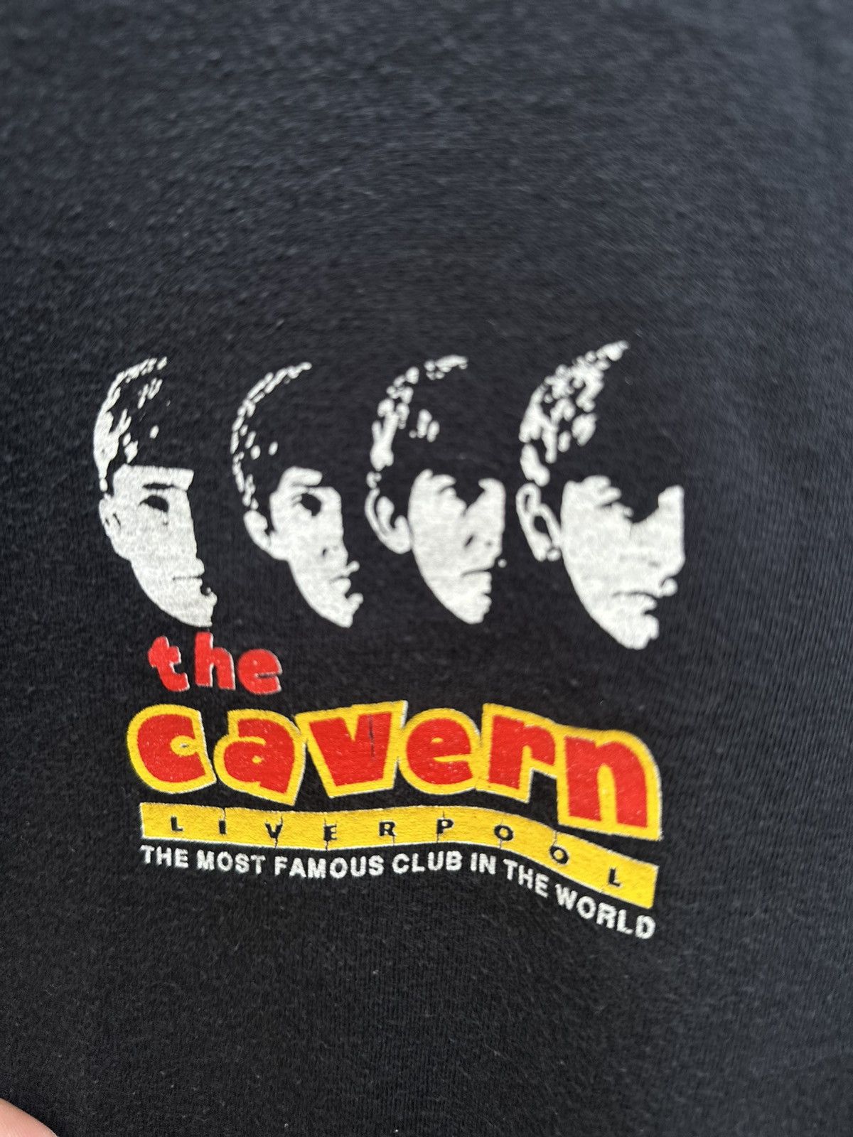 Band Tees Vintage The Beatles x The Cavern Liverpool Faded Tee Size US XL / EU 56 / 4 - 2 Thumbnail