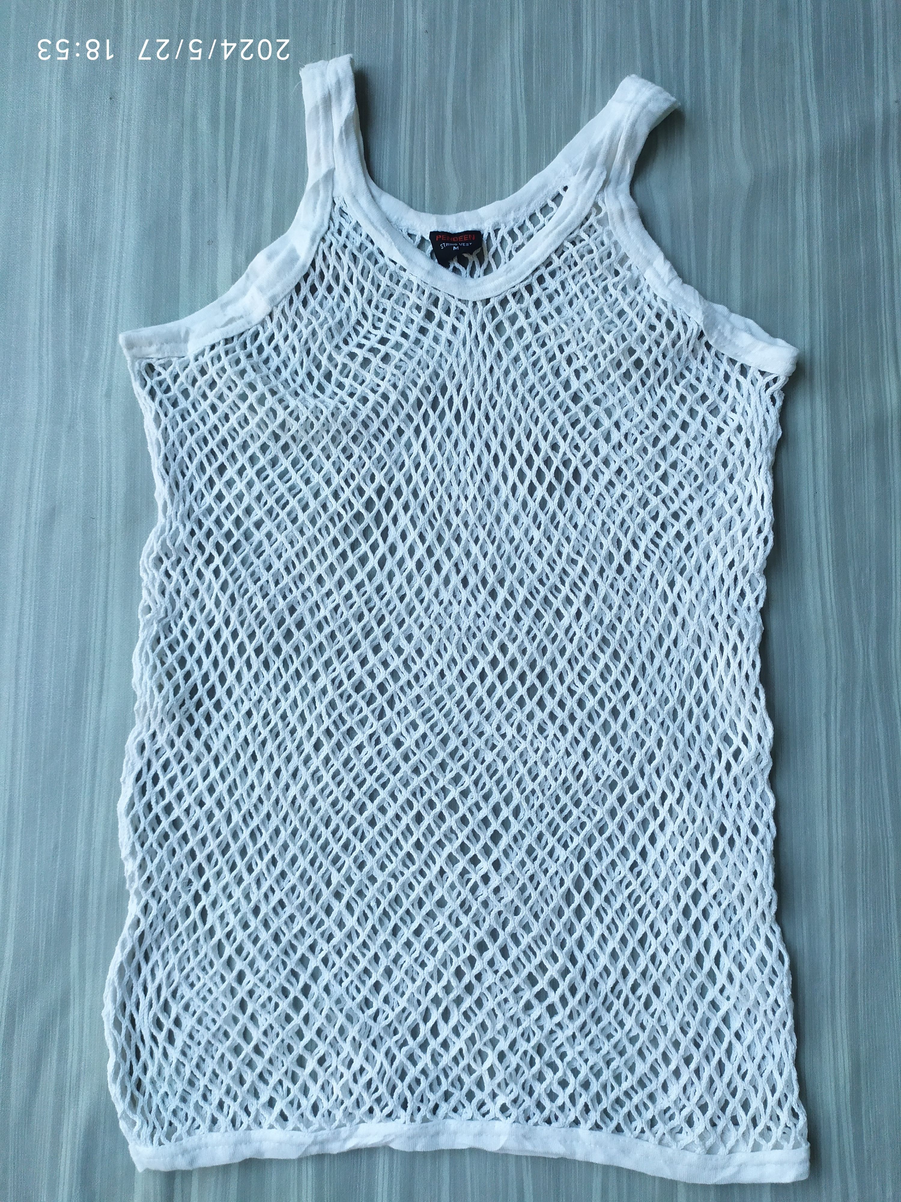 20471120 × If Six Was Nine × Japanese Brand Mesh Pendeen String Vest Size US M / EU 48-50 / 2 - 1 Thumbnail