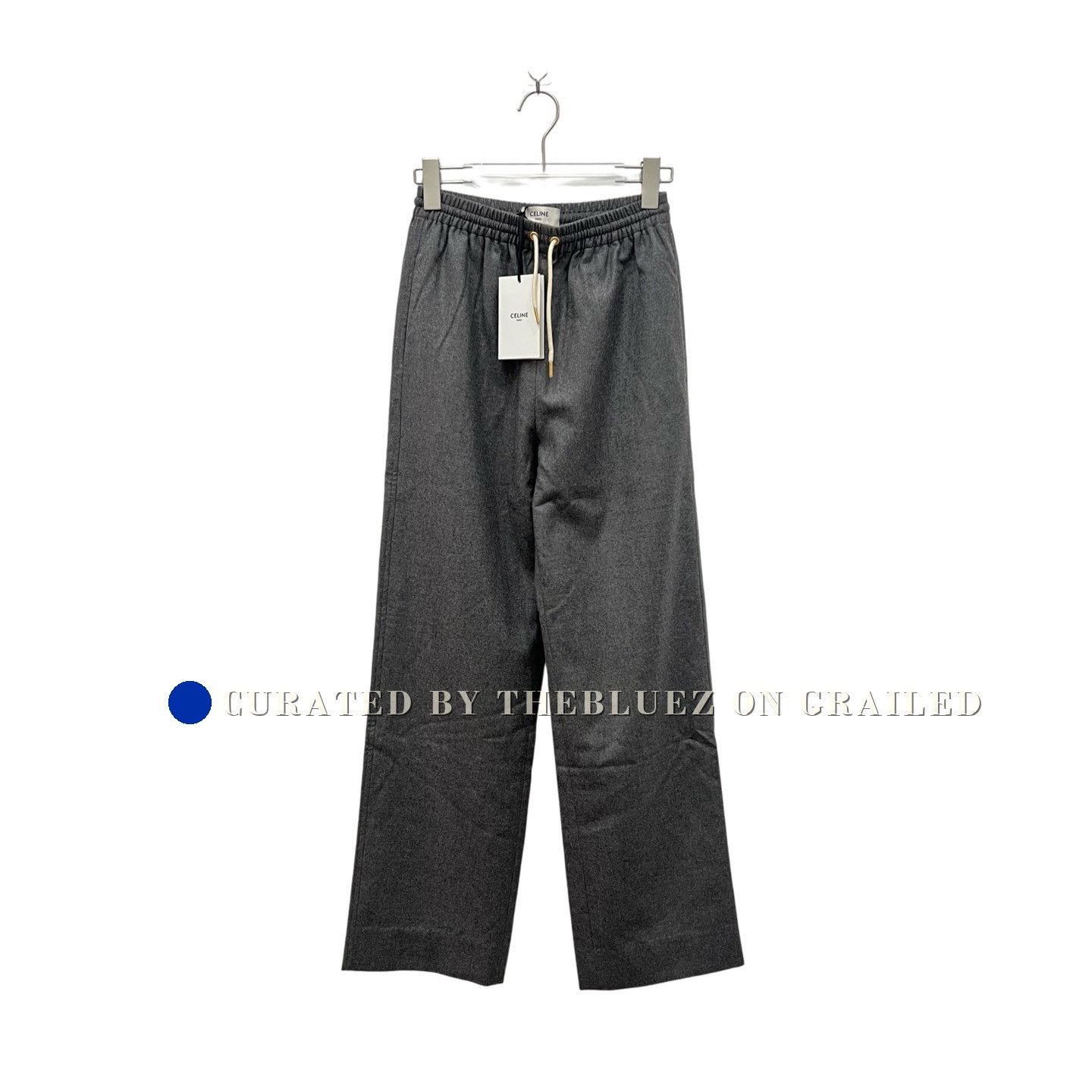 Celine Celine Gray Cashmere Casual Pants Size 34" / US 12 / IT 48 - 1 Thumbnail