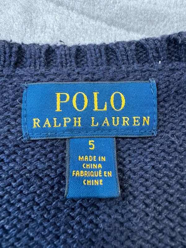 Polo Ralph Lauren Polo Ralph Lauren Ski Teddy Bear Pullover Sweater size 5 115 Size XXS / US 00 / IT 34 - 8 Thumbnail