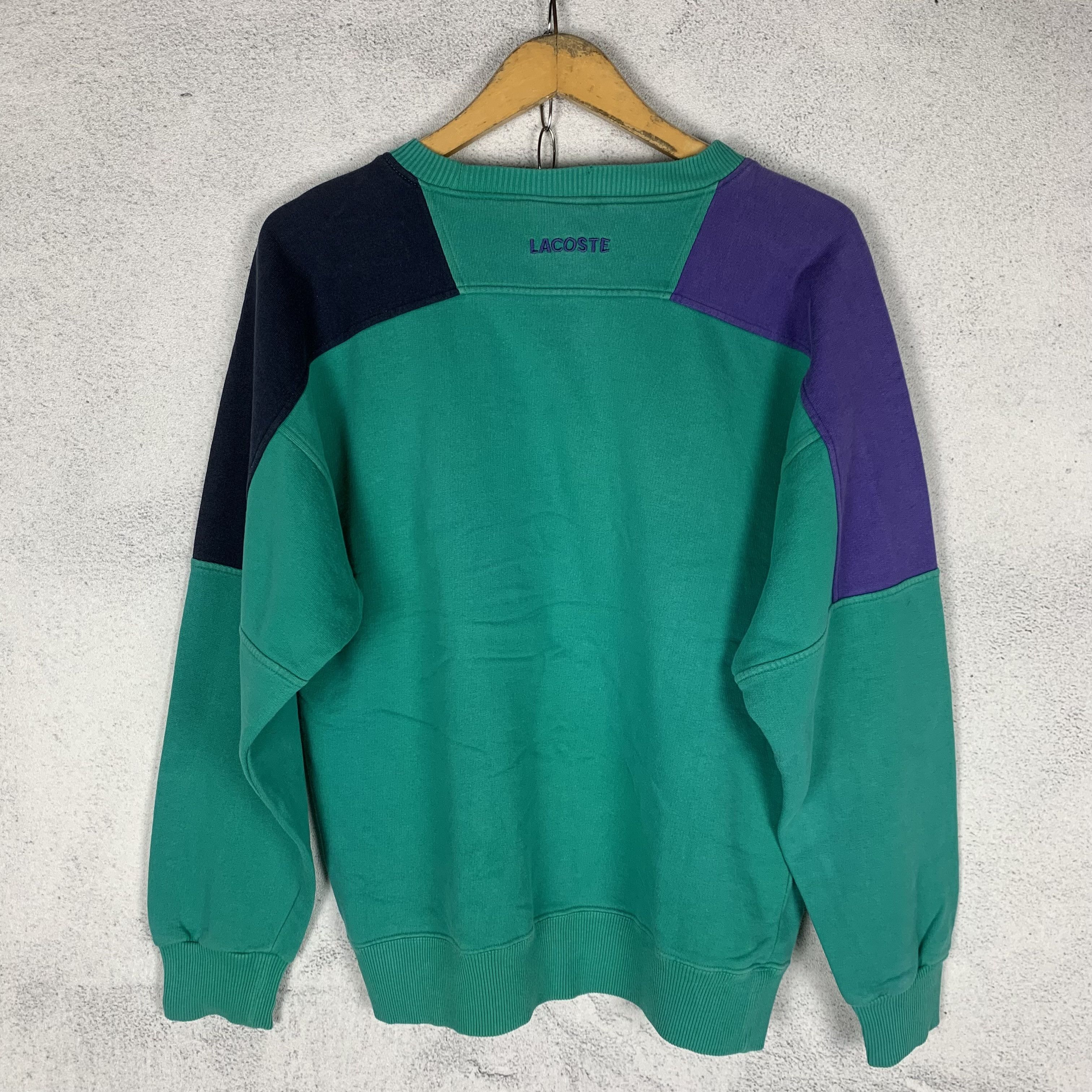 Lacoste Vintage 90s Lacoste Sweatshirt Crewneck Size US M / EU 48-50 / 2 - 6 Thumbnail