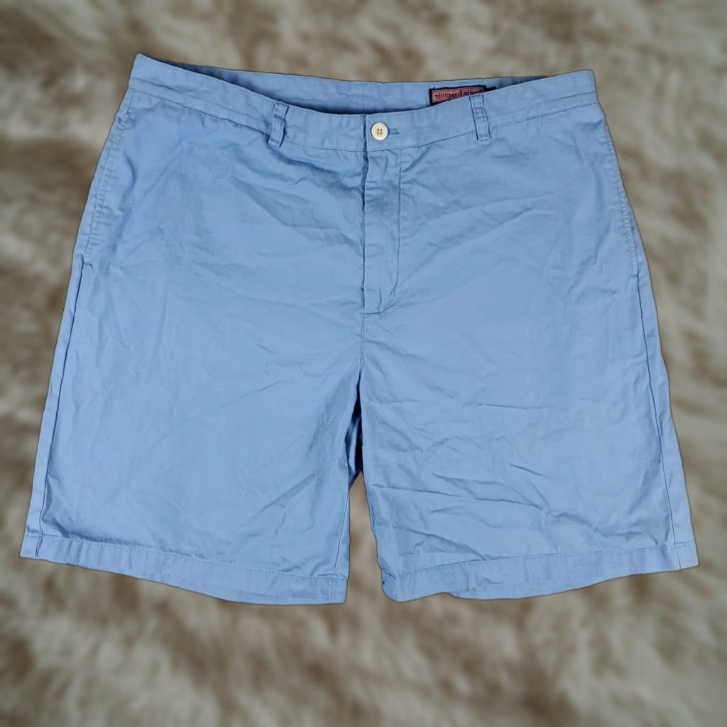 Vineyard Vines VINTAGE Vineyard Vines Men's Shorts Size 40 Blue Chino Casual Flat Front Pockets Size US 40 / EU 56 - 1 Thumbnail