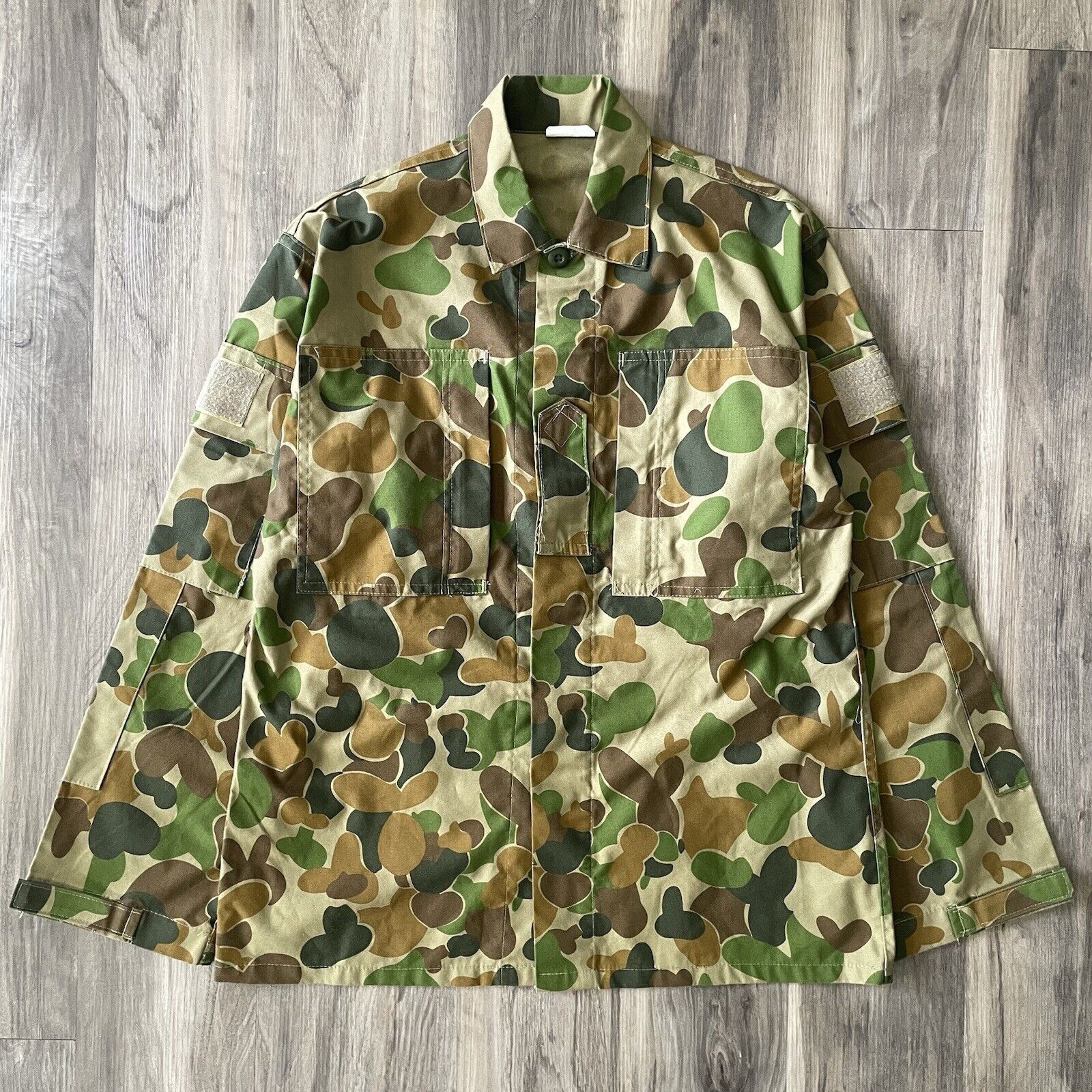 Vintage Australian Army DPCU Disruptive Pattern Auscam Shirt Medium Size US M / EU 48-50 / 2 - 2 Thumbnail