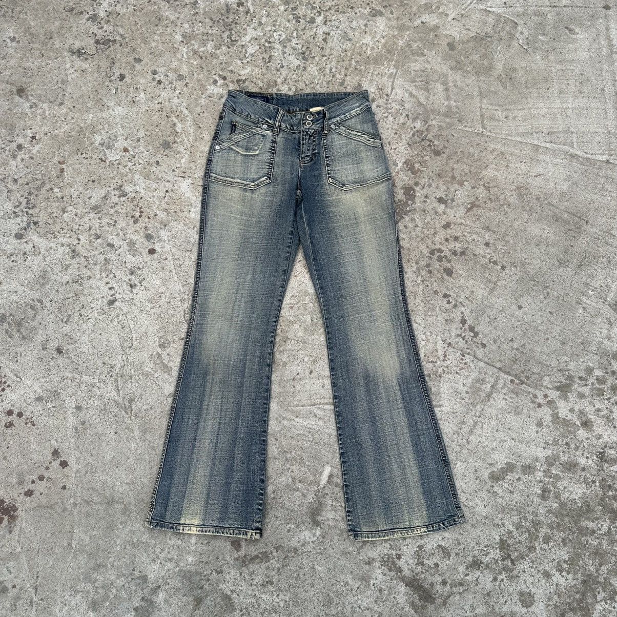 Arizona Jean Co. × If Six Was Nine Vintage Japanese Style Arizona Crazy Fit Jeans Y2K 00s USA Size 34" / US 12 / IT 48 - 4 Thumbnail