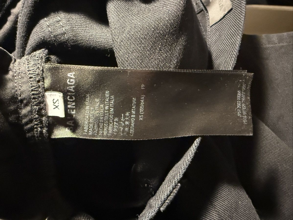 Balenciaga Summer23 Black Flared Bootcut Denim Size US 30 / EU 46 - 10 Thumbnail