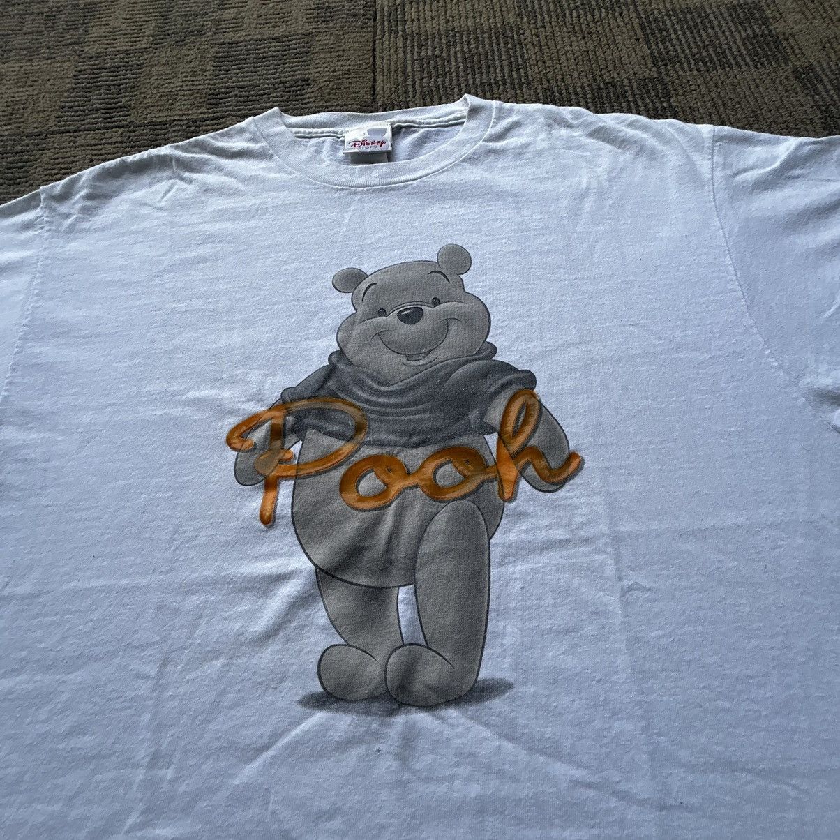 Disney Vintage Winnie The Pooh Disney Store White T-Shirt Size US M / EU 48-50 / 2 - 2 Thumbnail