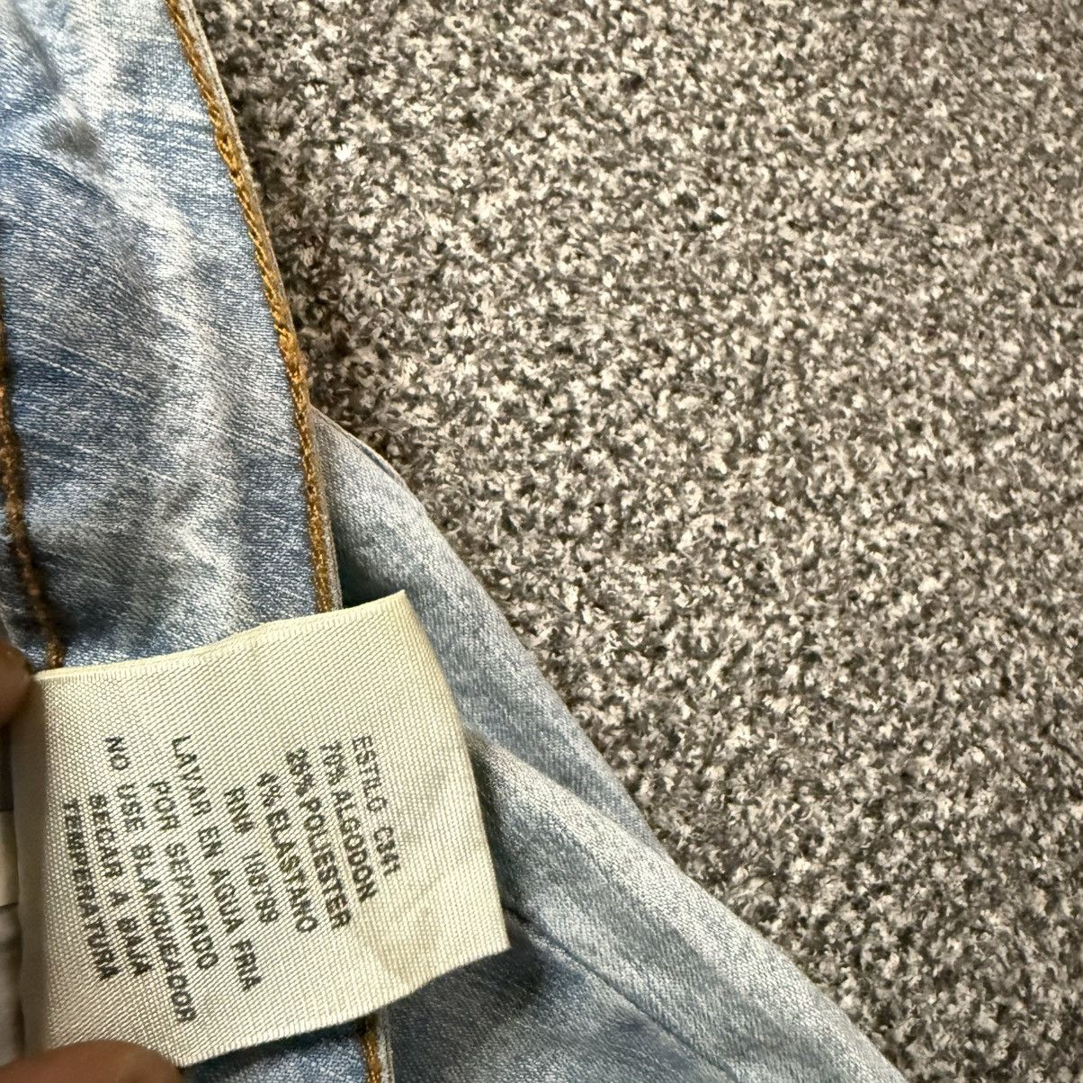 Japanese Brand 🔥🇯🇵 Vtg 90s Faded Denim Baggy Flared Size US 32 / EU 48 - 10 Thumbnail