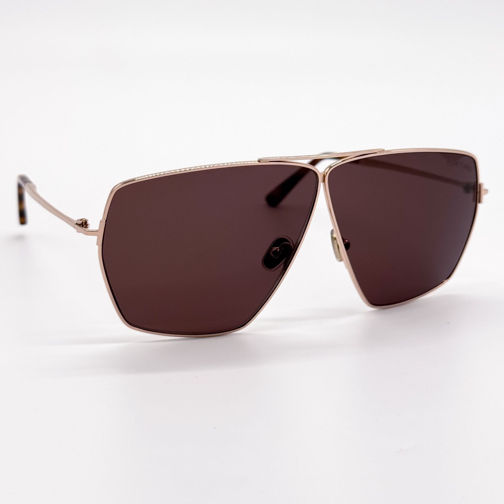 Tom Ford NEW TOM FORD SUNGLASSES TF1185 28E GOLD UNISEX FT1185 28E Size ONE SIZE - 4 Thumbnail