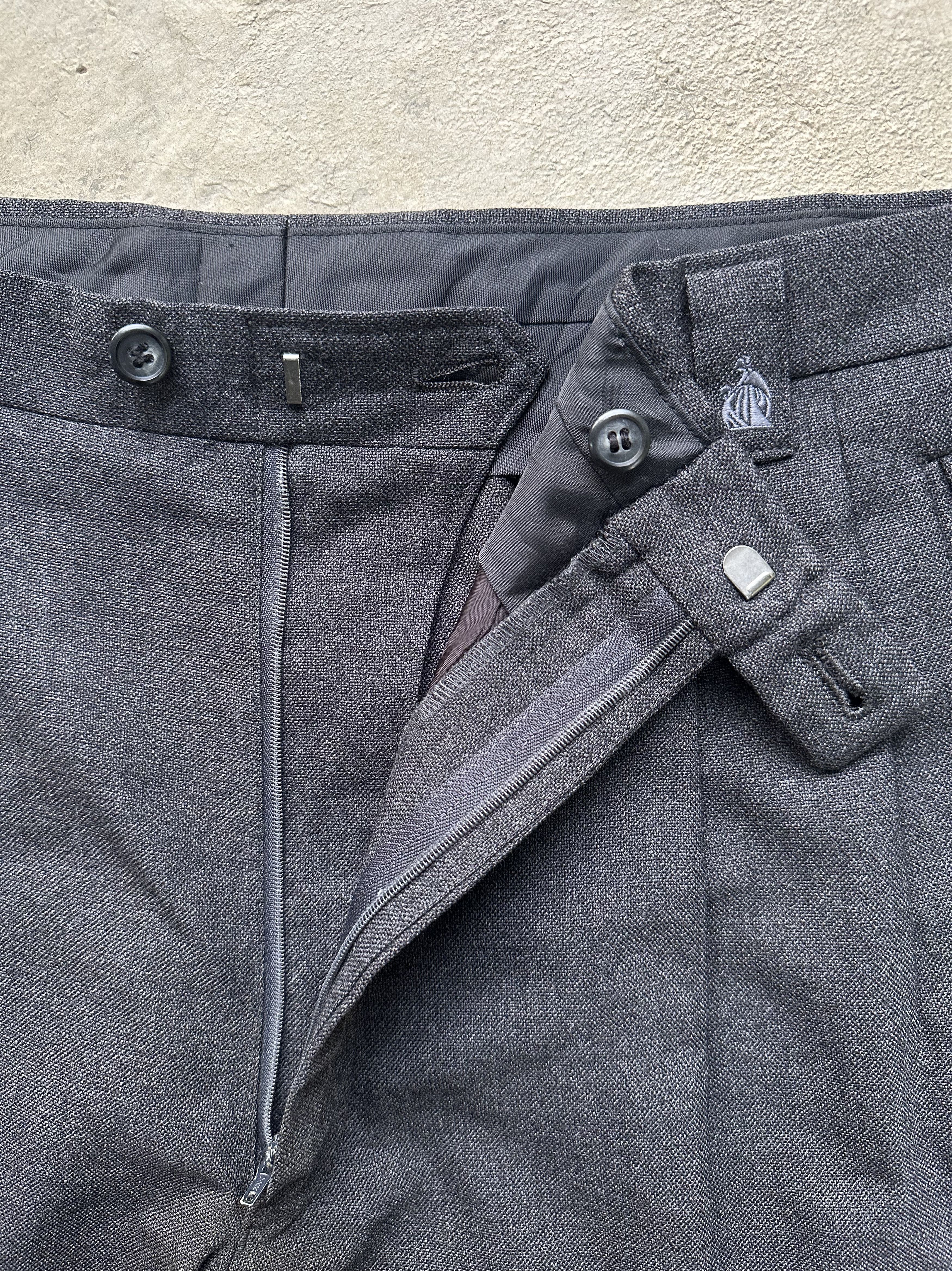Lanvin Vintage Lanvin Baggy Wide Balloons Wool Trousers Pants Size US 37 - 11 Thumbnail