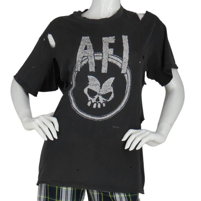 Vintage 90s Vintage AFI I Hate Punk Rock Hardcore Metal T Shirt Size US XS / EU 42 / 0 - 1 Thumbnail