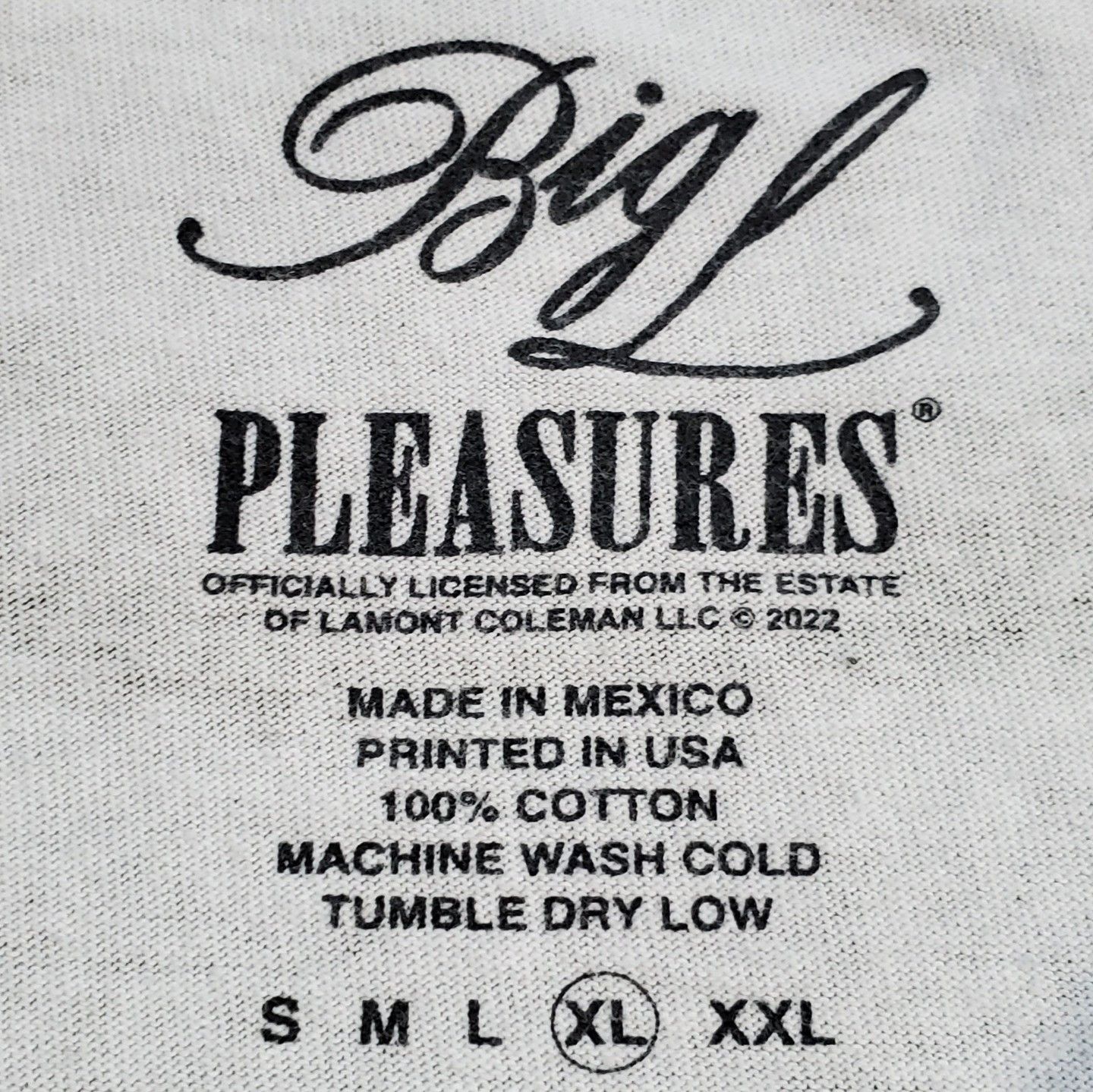Pleasures × Rap Tees Pleasures x Big L 'Studio' T-Shirt AOP Rap Tee Pre-Owned EUC Size US XL / EU 56 / 4 - 7 Thumbnail