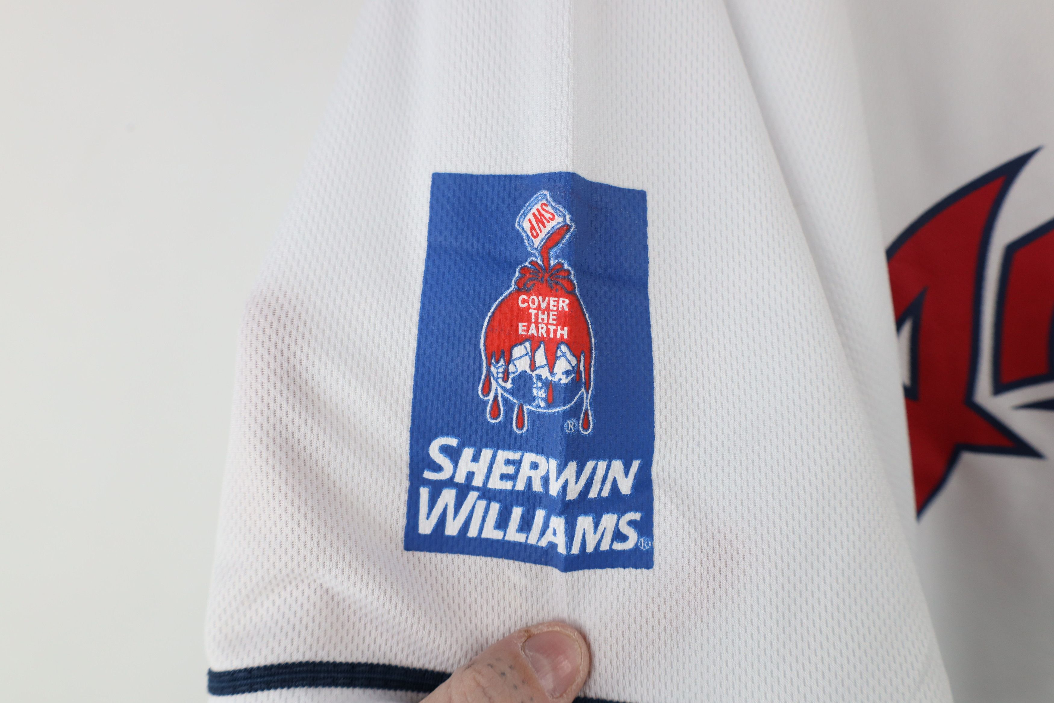 Vintage Vintage Cleveland Indians Baseball Jersey White Polyester Size US XL / EU 56 / 4 - 4 Thumbnail