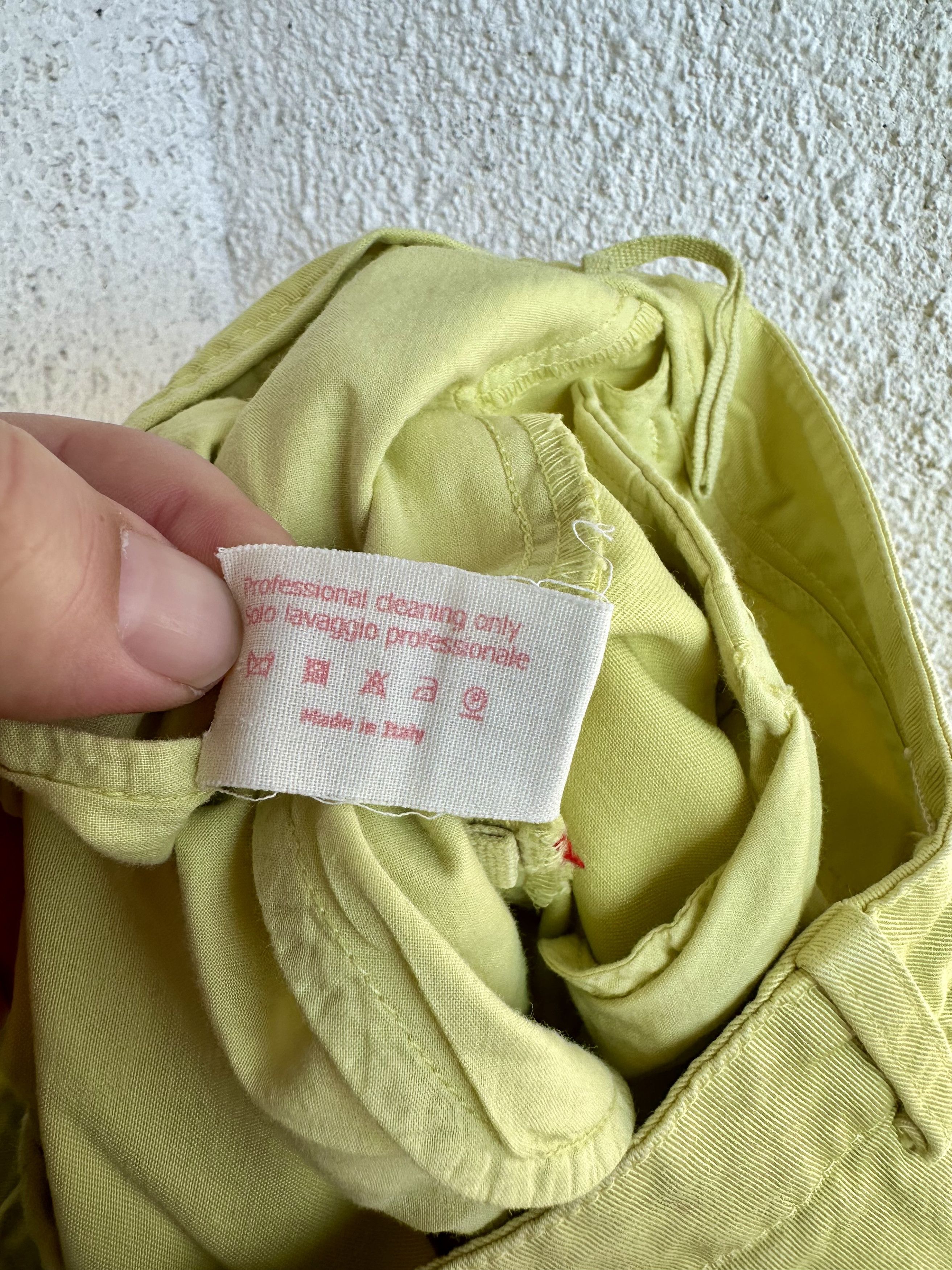 Marni wide leg yellow trousers Size US 29 - 6 Thumbnail