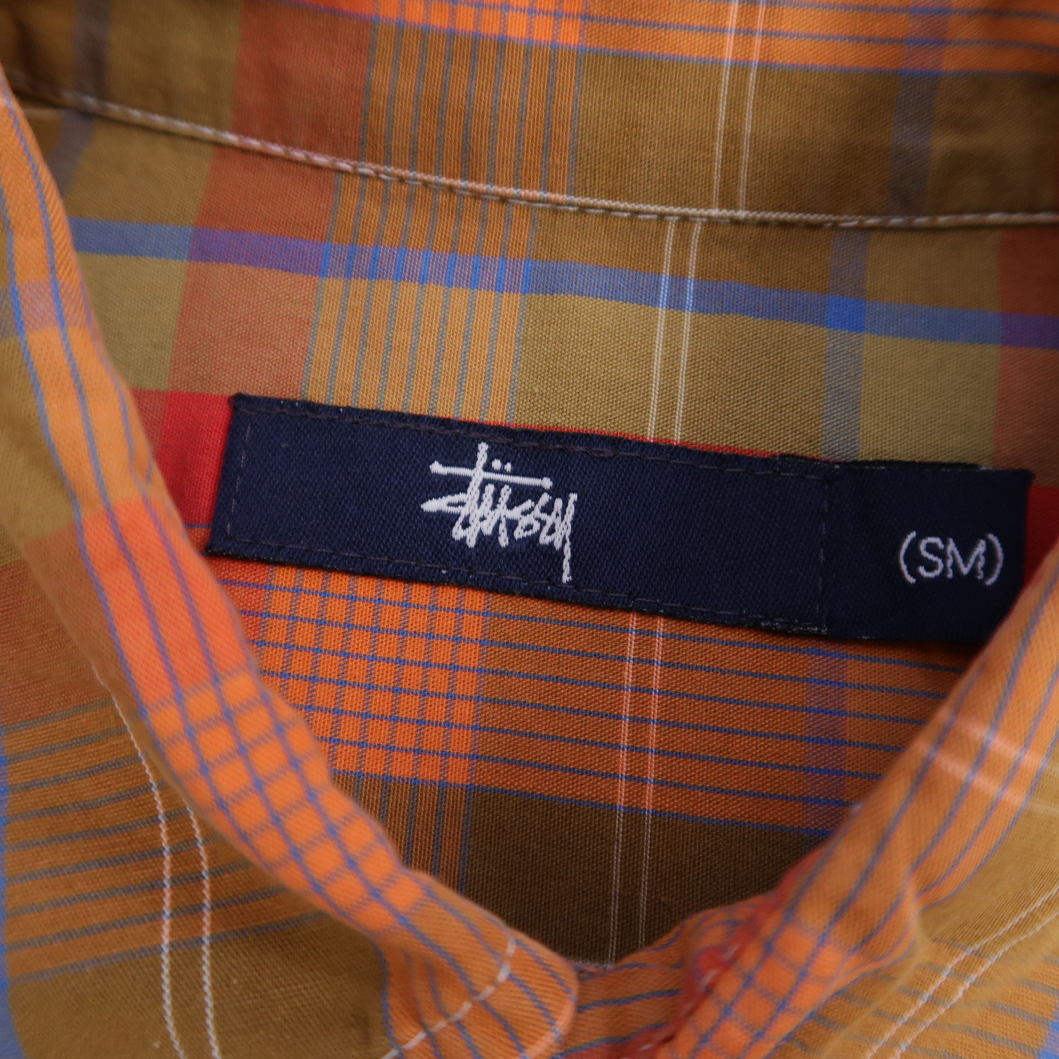 Stussy VTG 90s Old Stussy Psychedelic Check Shirt Size US M / EU 48-50 / 2 - 4 Thumbnail